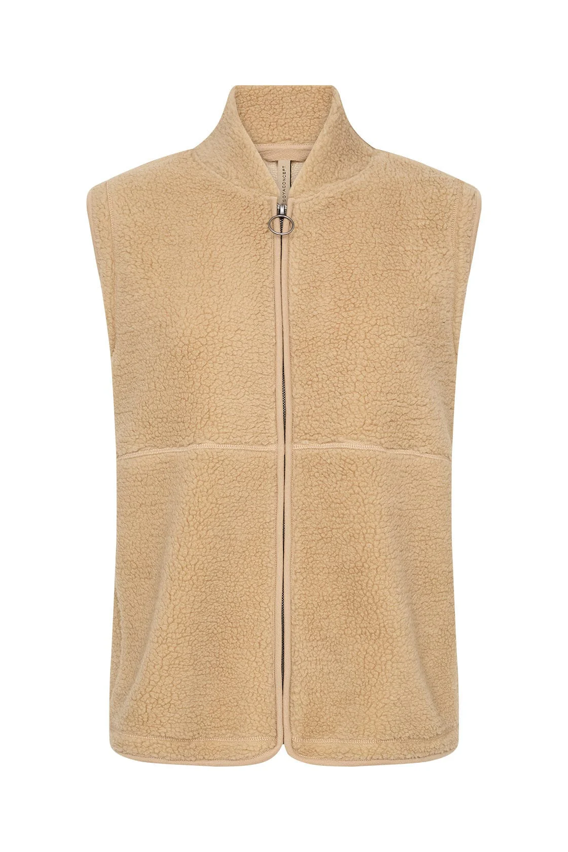 Onyx Fleece Gilet - Sand