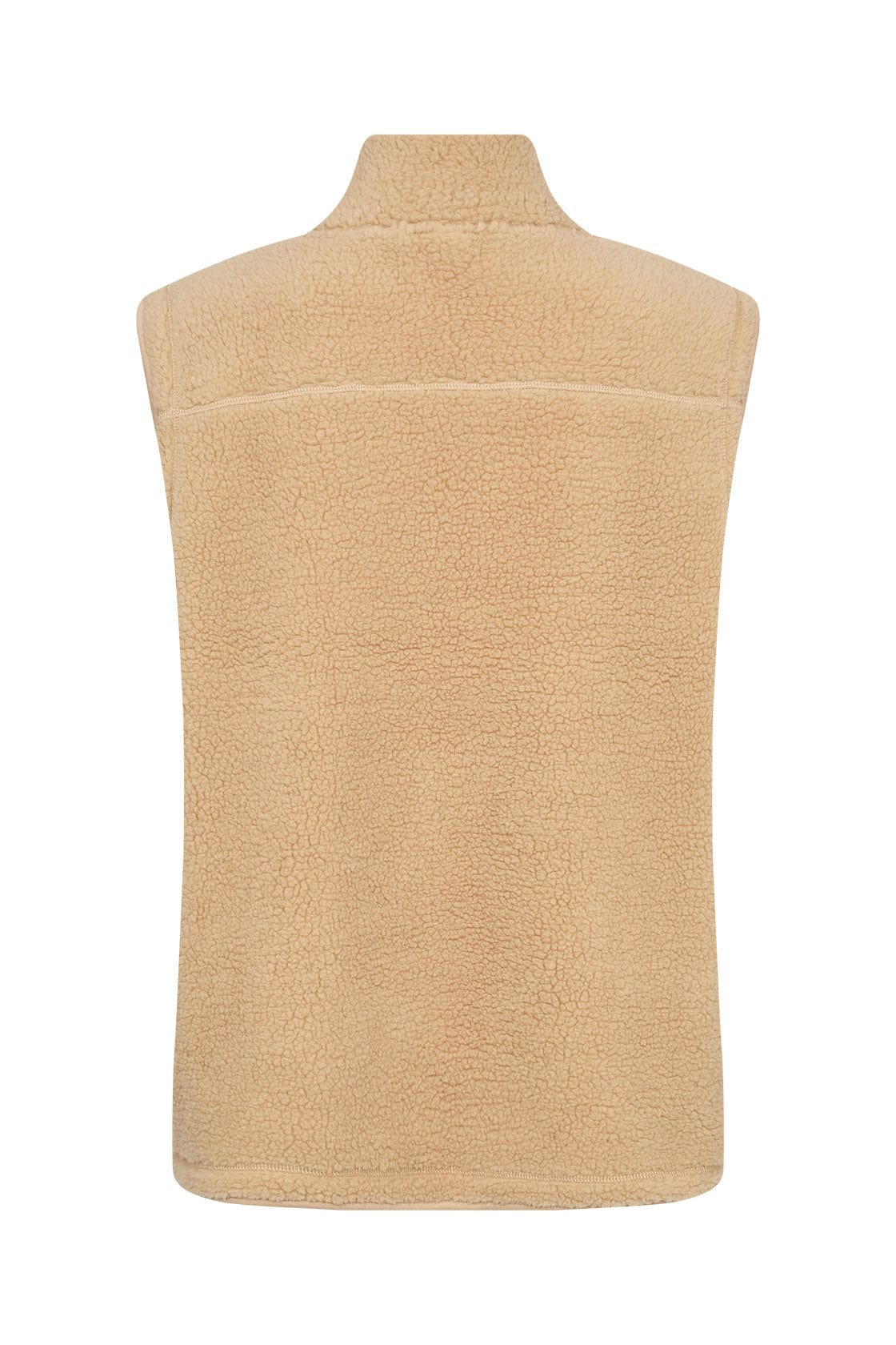 Onyx Fleece Gilet - Sand - Image 5