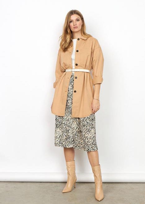 Orion Cotton Jacket - Biscuit - Image 3