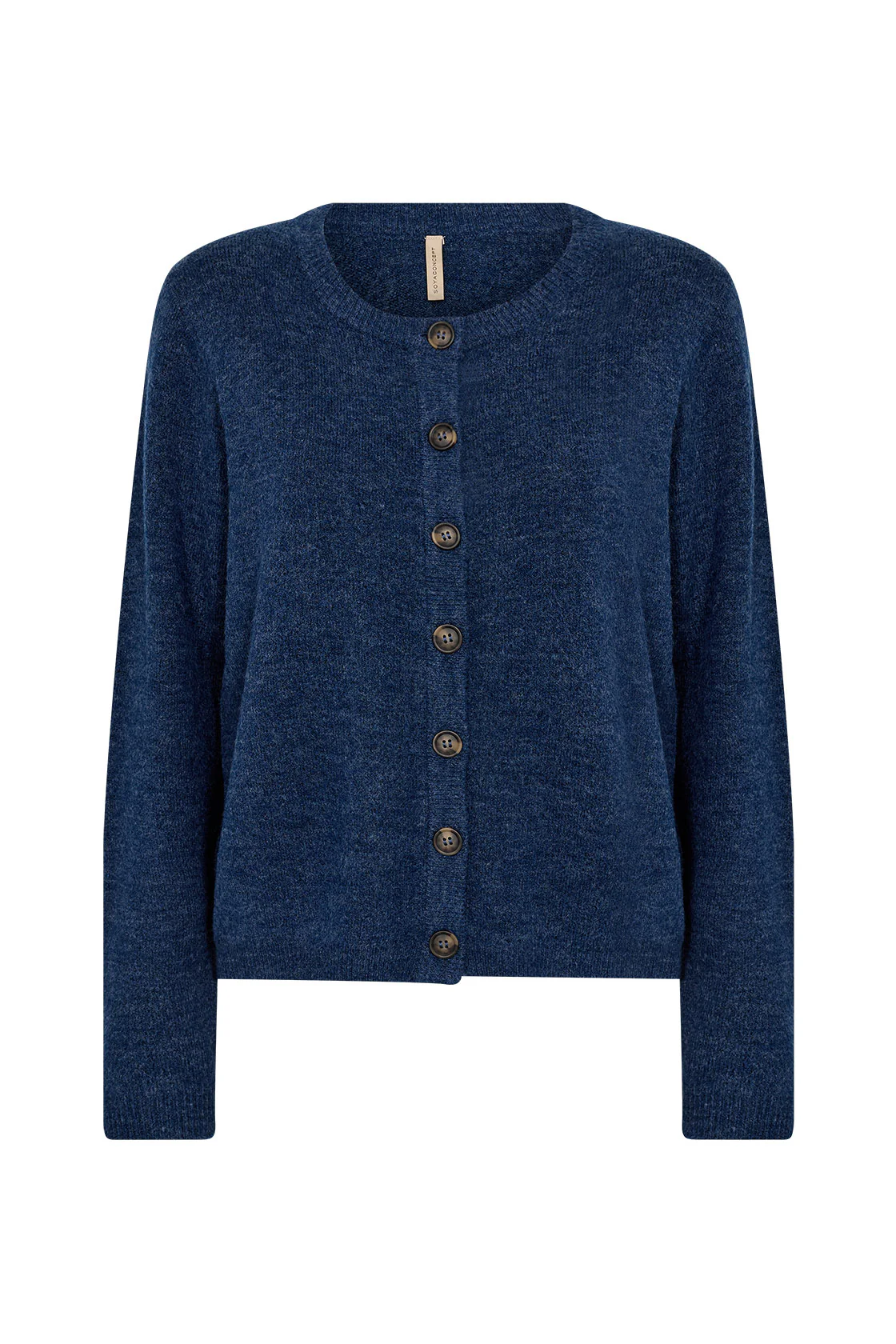Orlean Cardigan - Estate Blue Melange