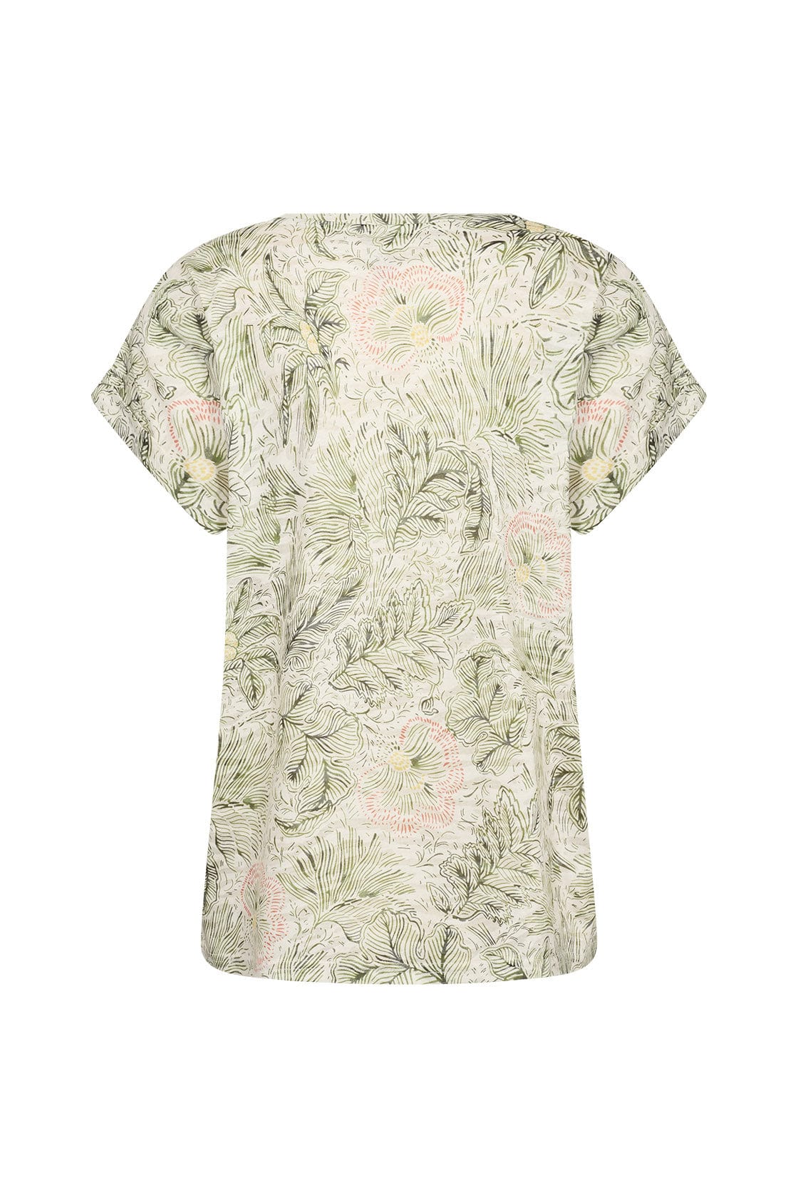 Panike Printed T-Shirt - Thyme Combi - Image 2