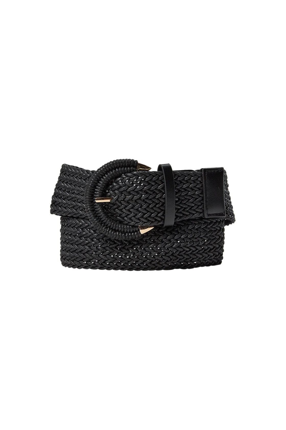 Panna Woven Belt - Black