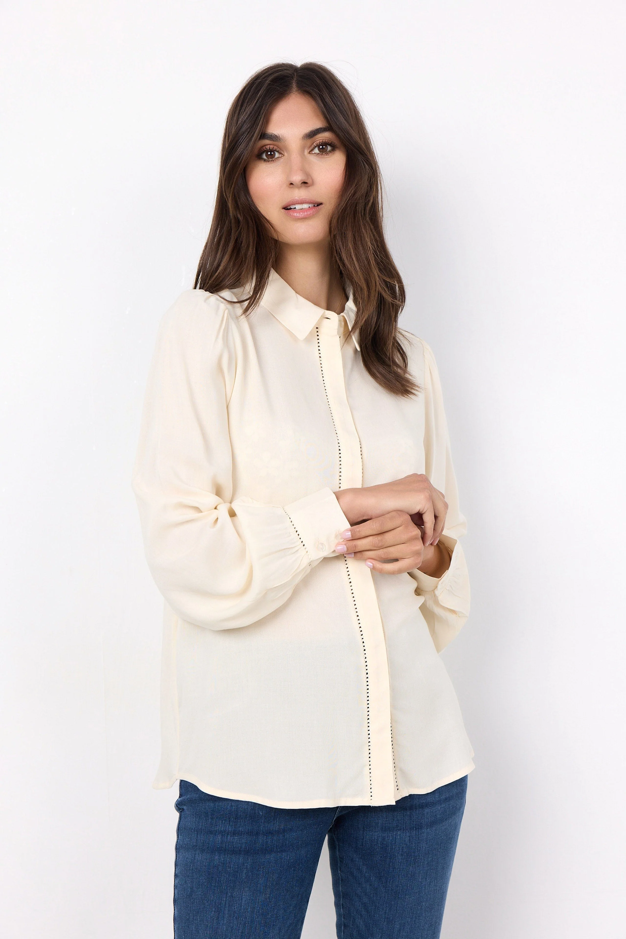 Radia Shirt - Cream - Image 3