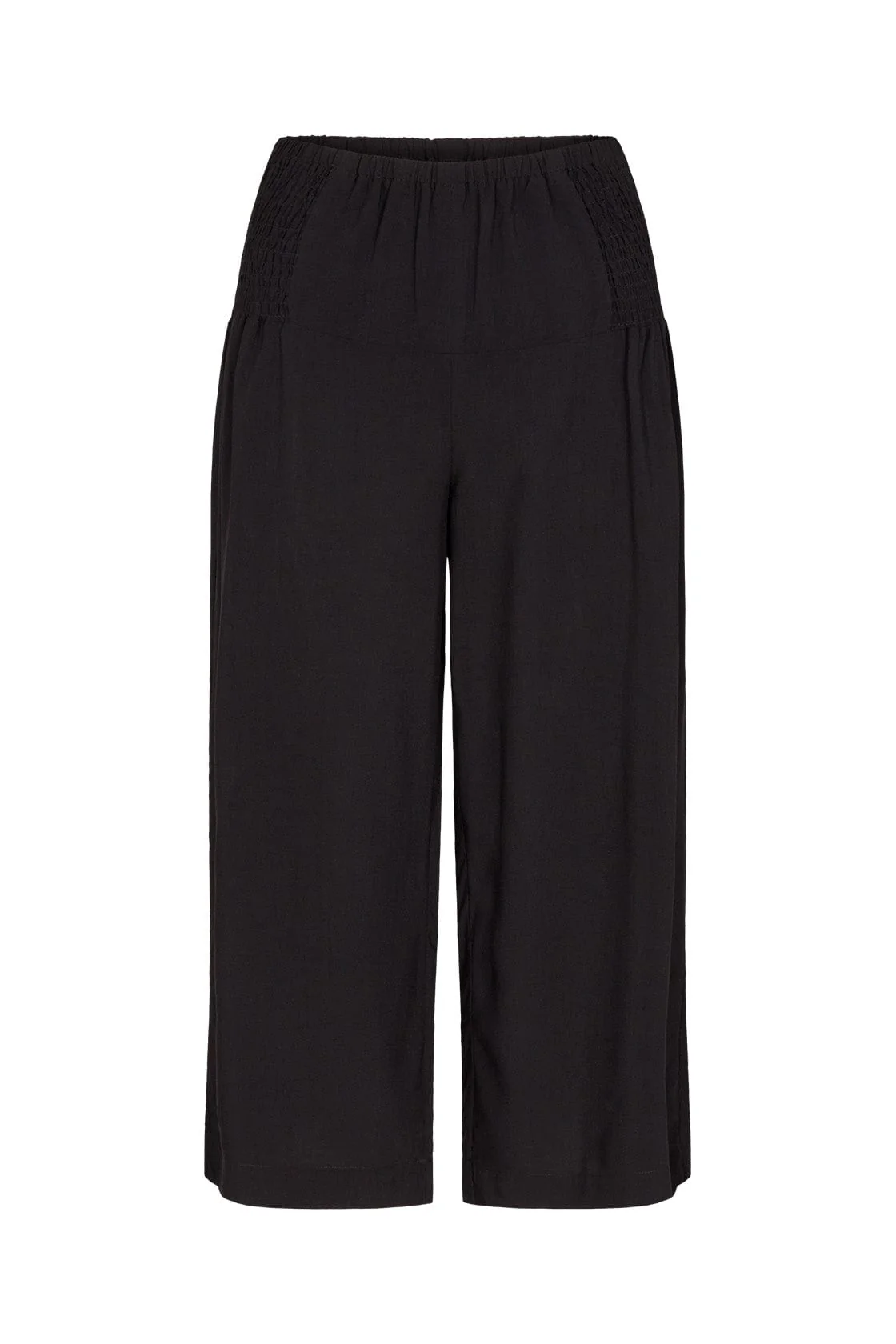 Radia Sustainable Viscose Culottes - Black