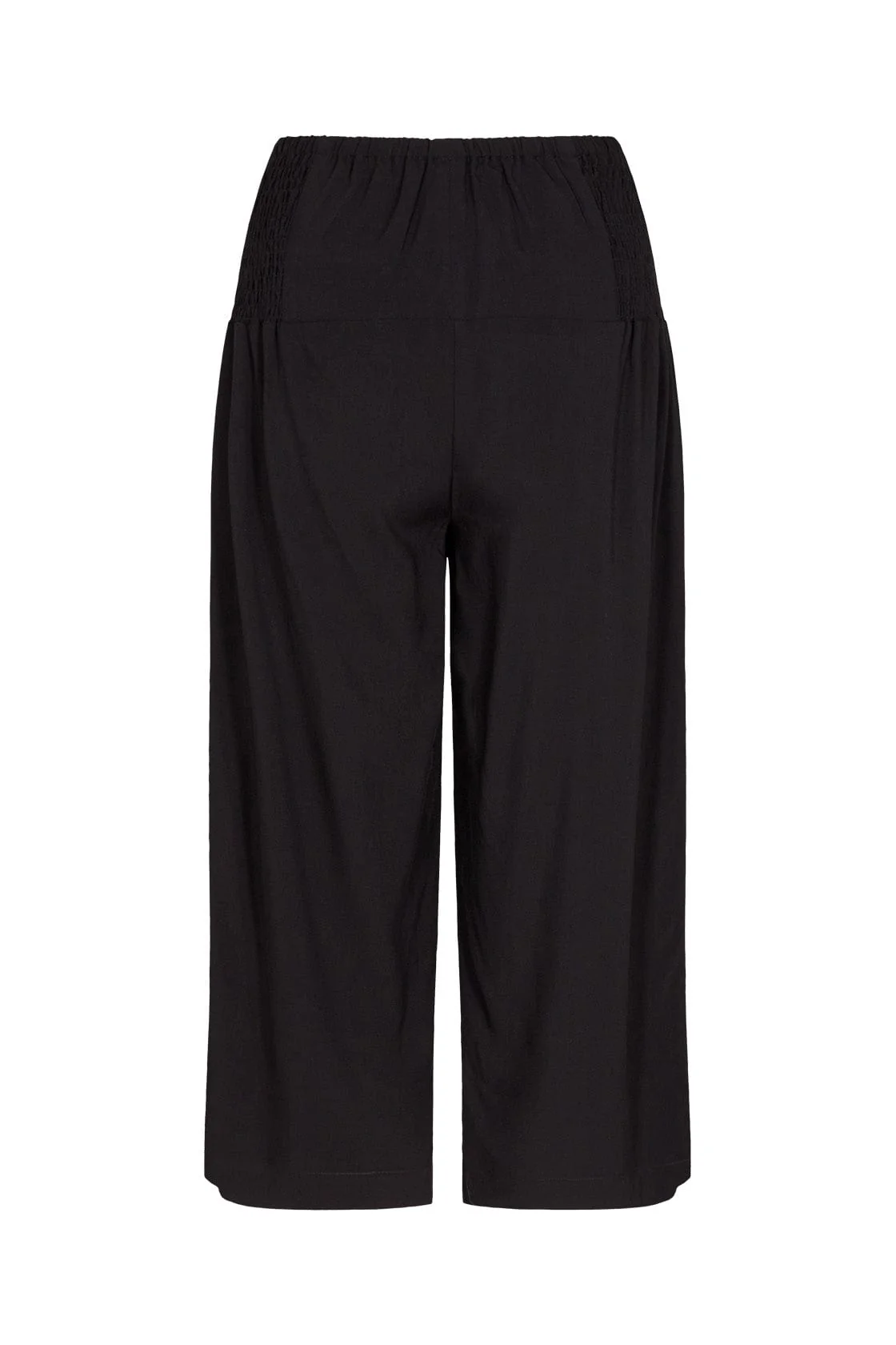 Radia Sustainable Viscose Culottes - Black - Image 2