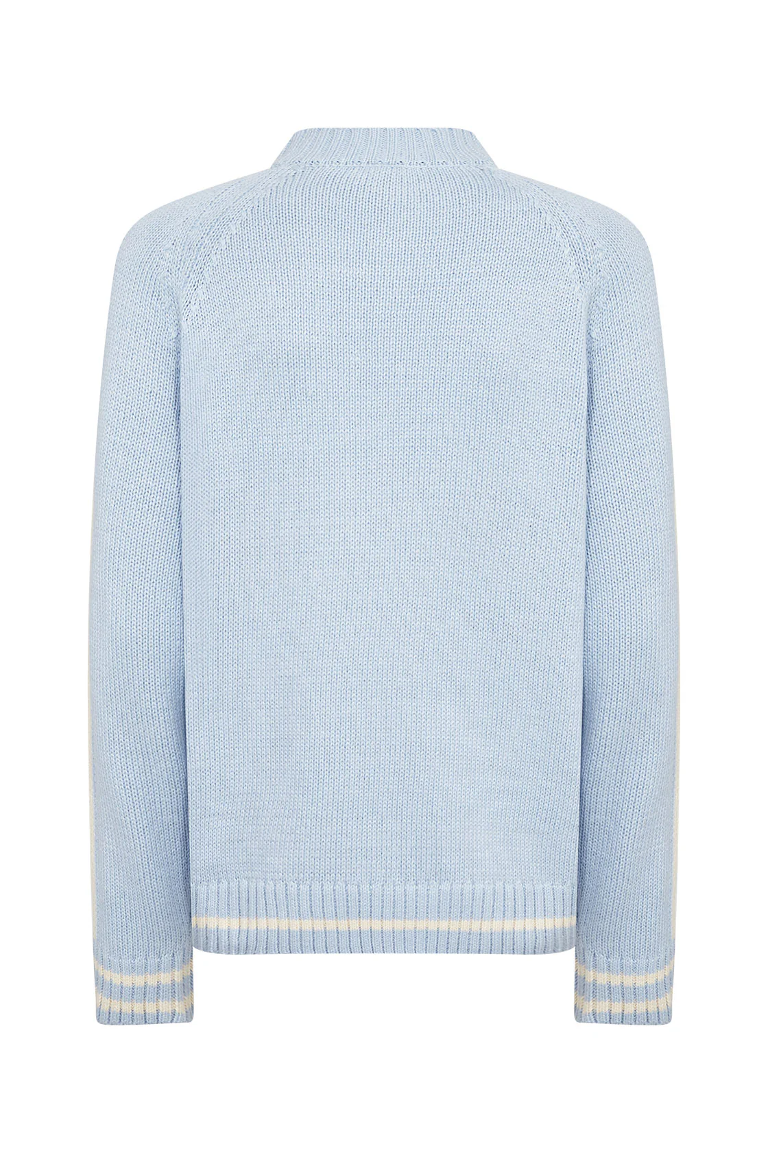Remone Contrast Stripe Cotton Jumper - Windsurfer Combi - Image 2