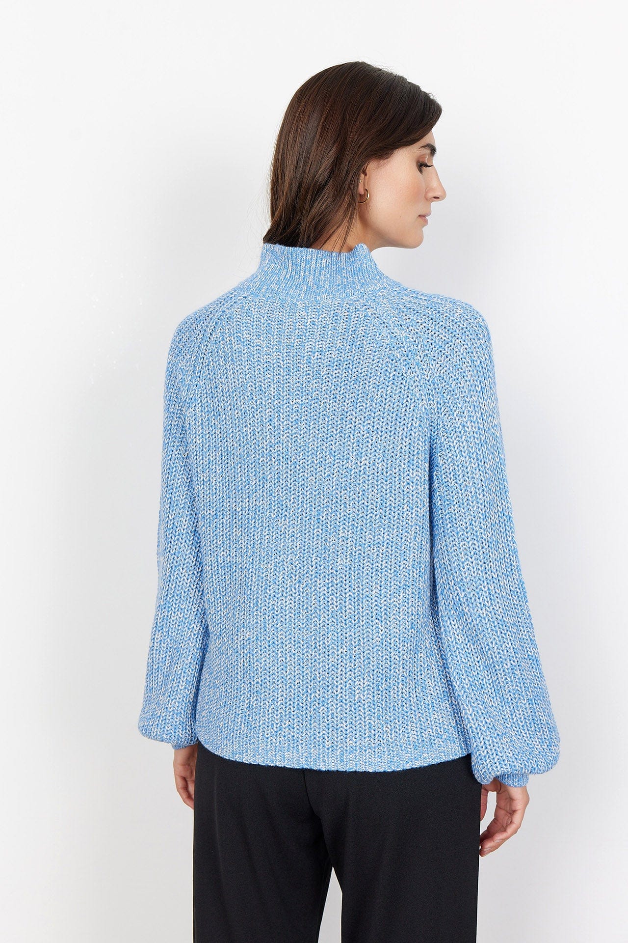 Remone Jumper - Bright Blue Melange - Image 4