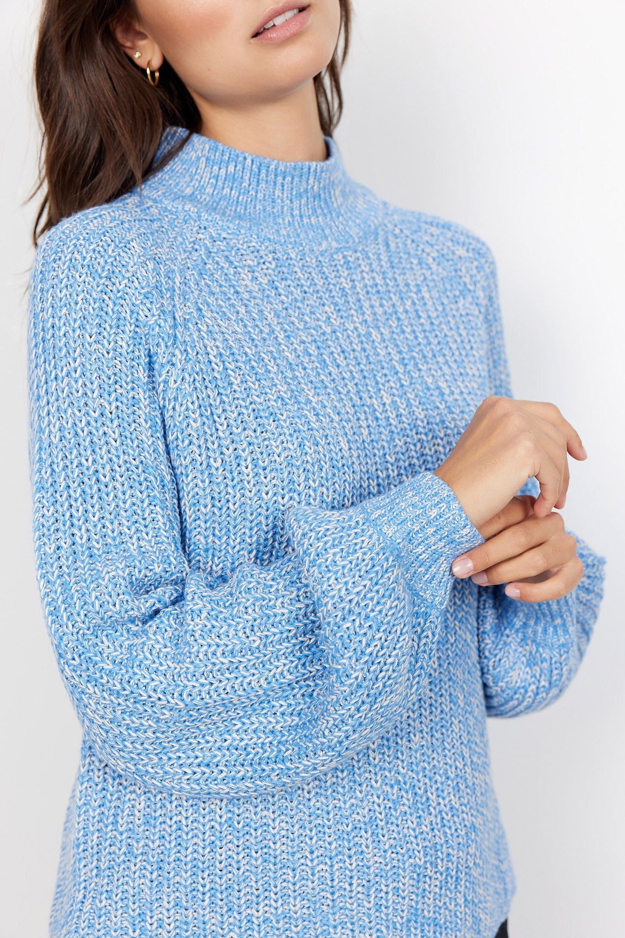 Remone Jumper - Bright Blue Melange - Image 5