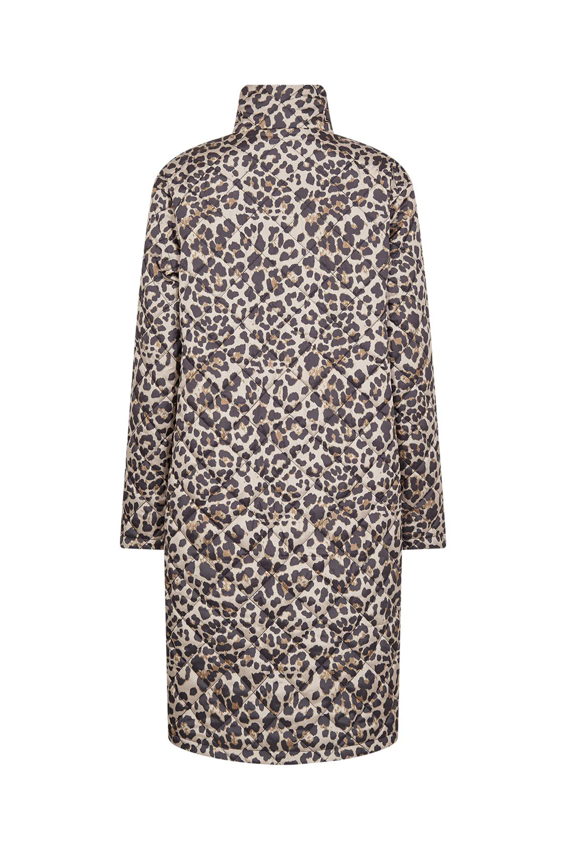 Sedine Quilted Leopard Print - Black Combi - Image 9