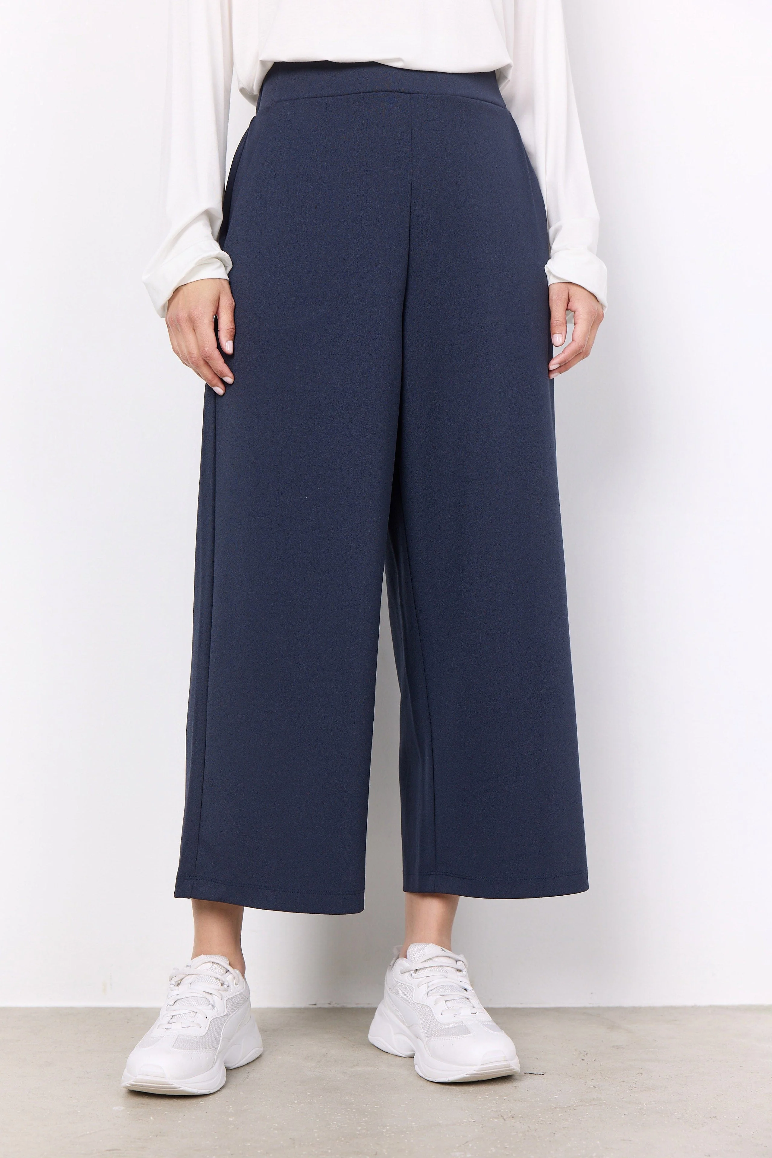 Siham Culottes - Navy - Image 2