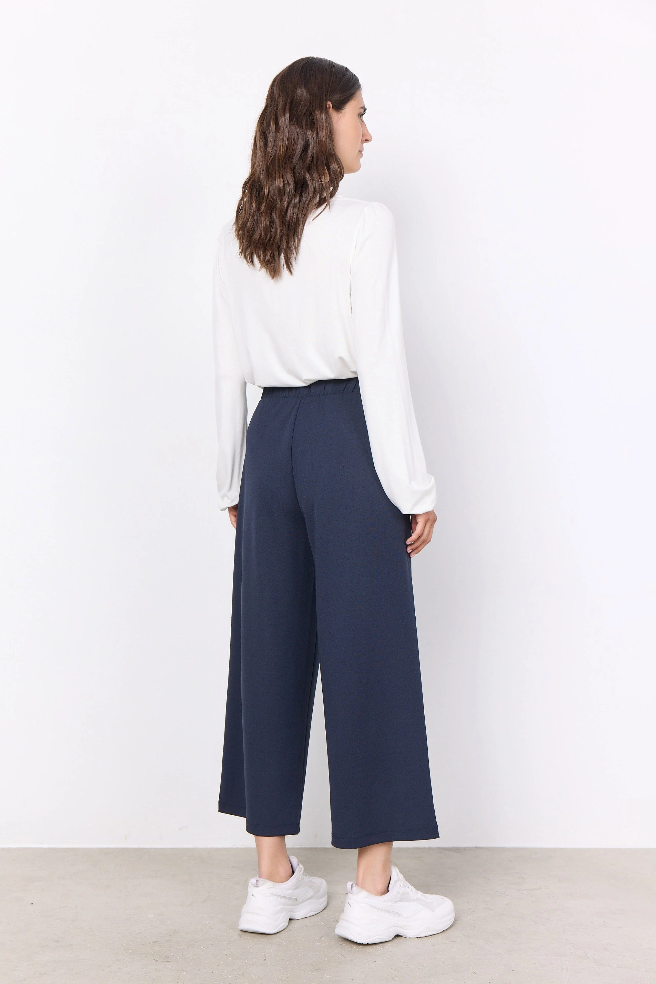 Siham Culottes - Navy - Image 4