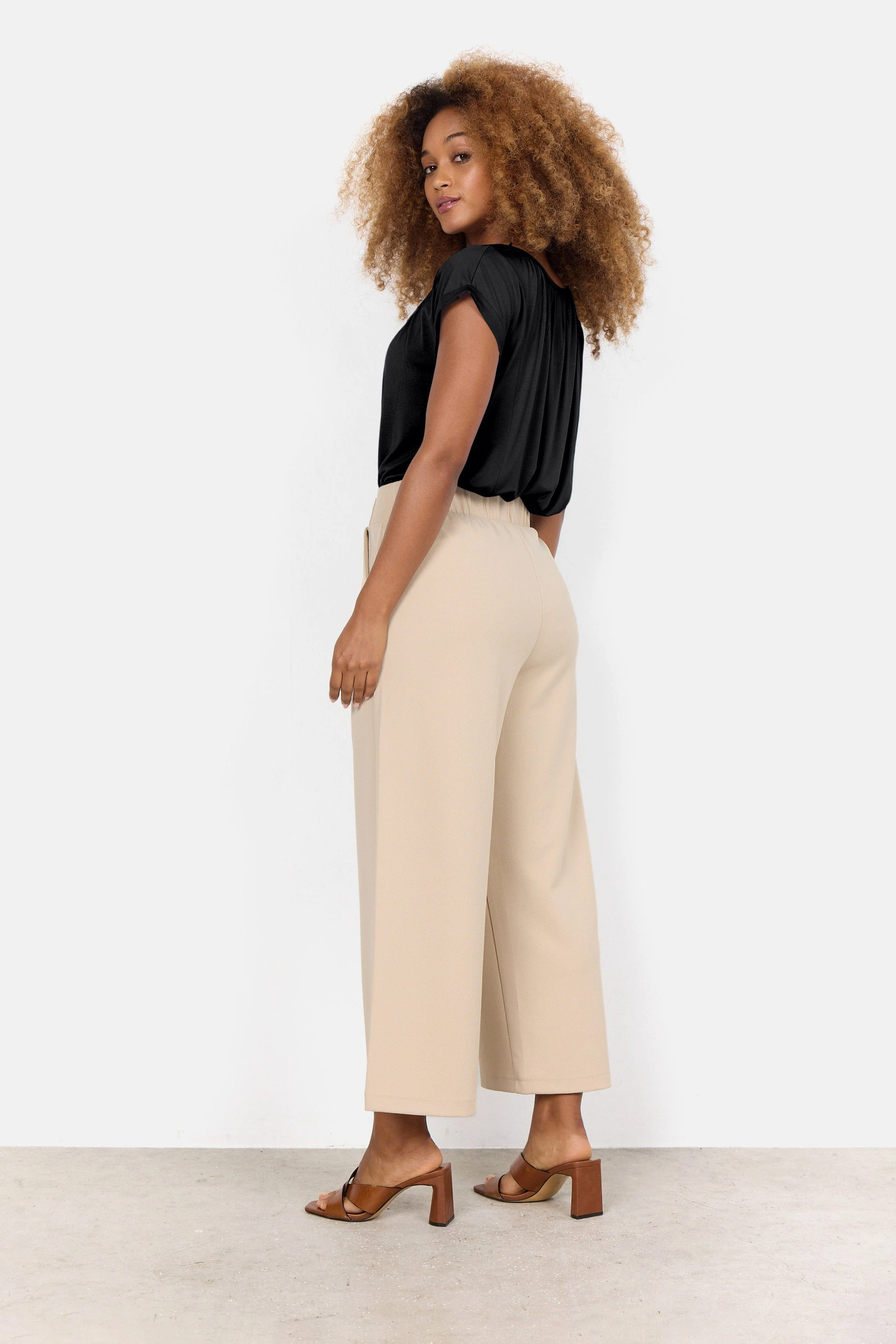 Siham Culottes - Sand - Image 4