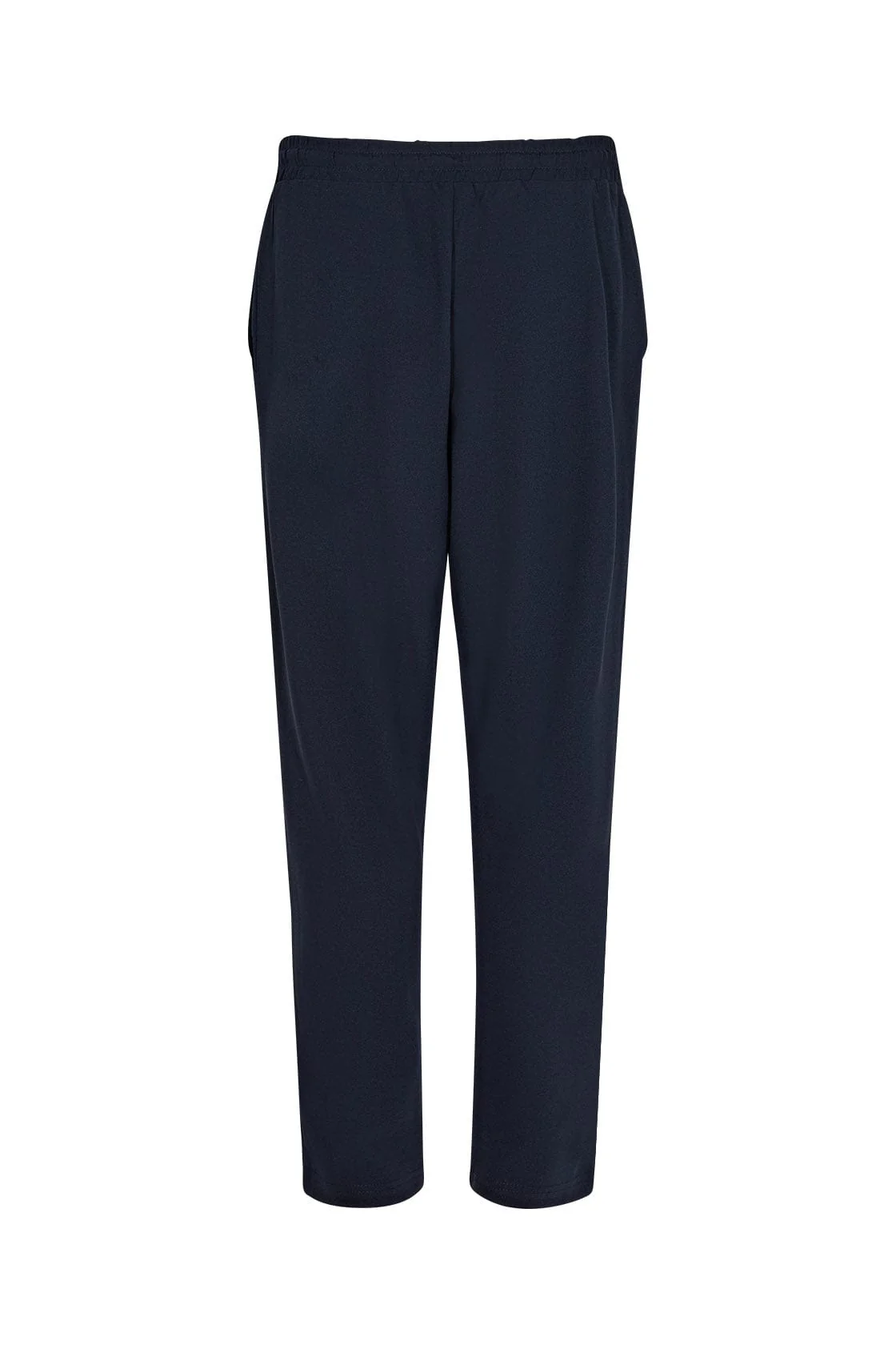 Siham Stretch Waist Trousers - Navy - Image 5