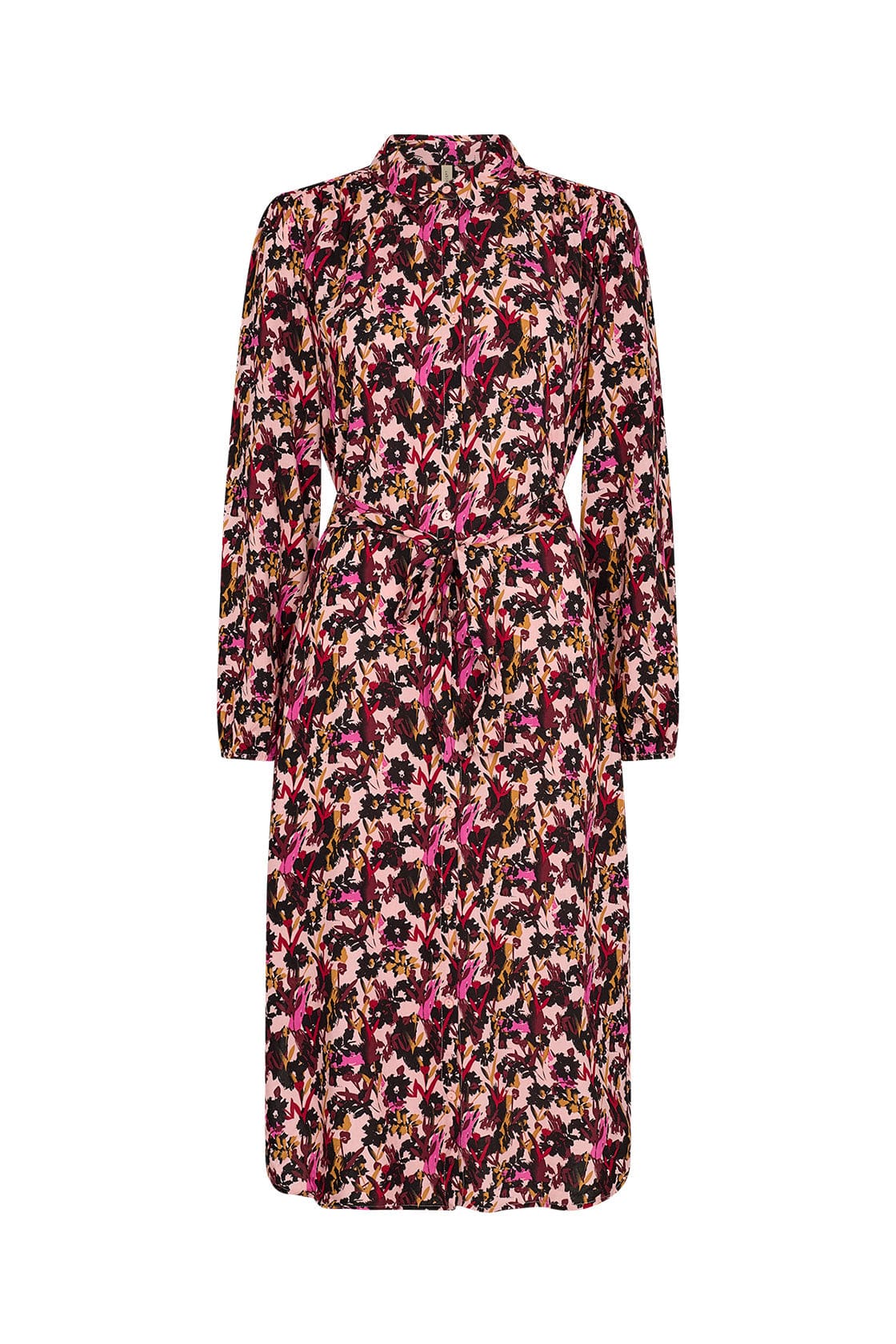 Talena Dress - Cardinal Combi