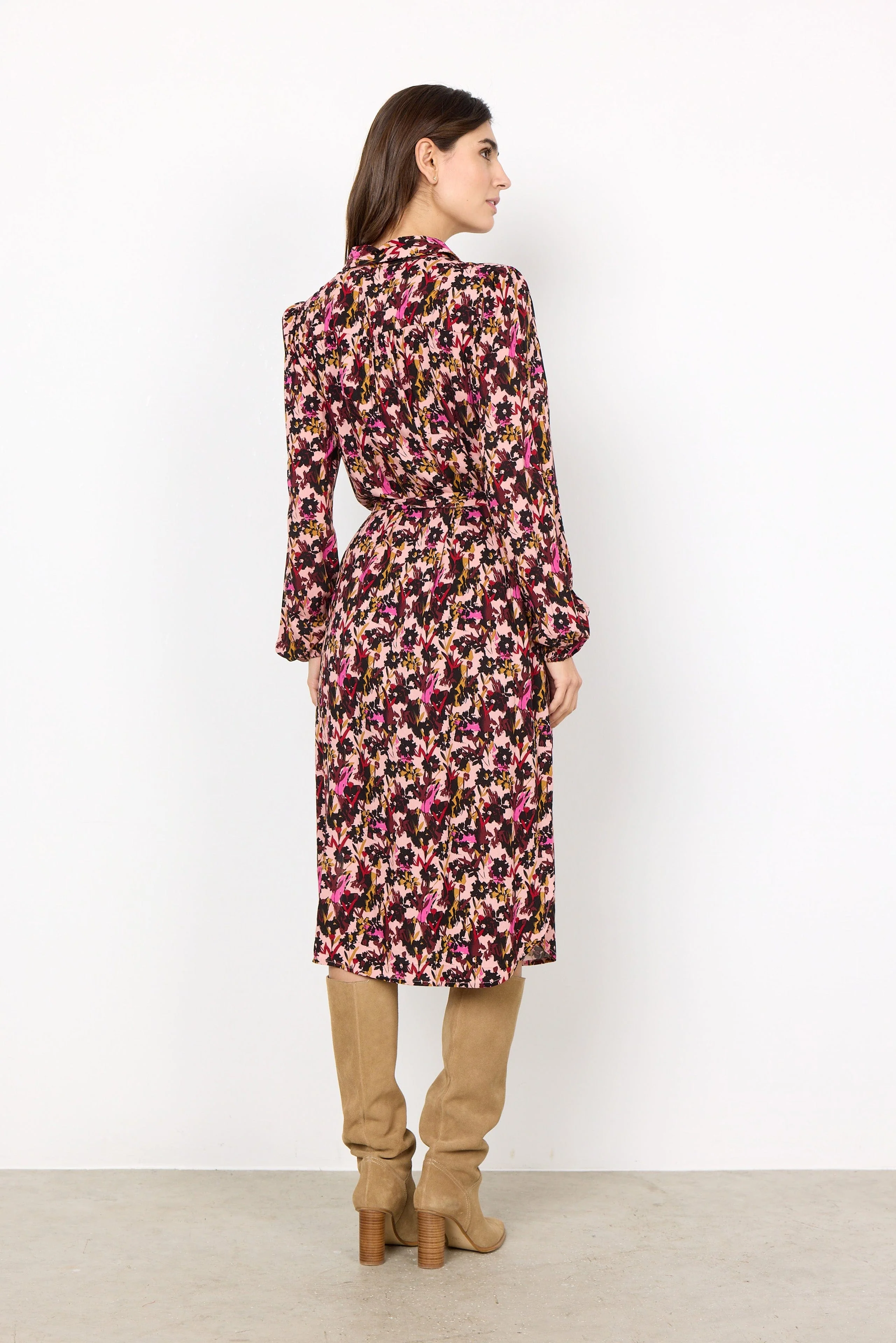 Talena Dress - Cardinal Combi - Image 5