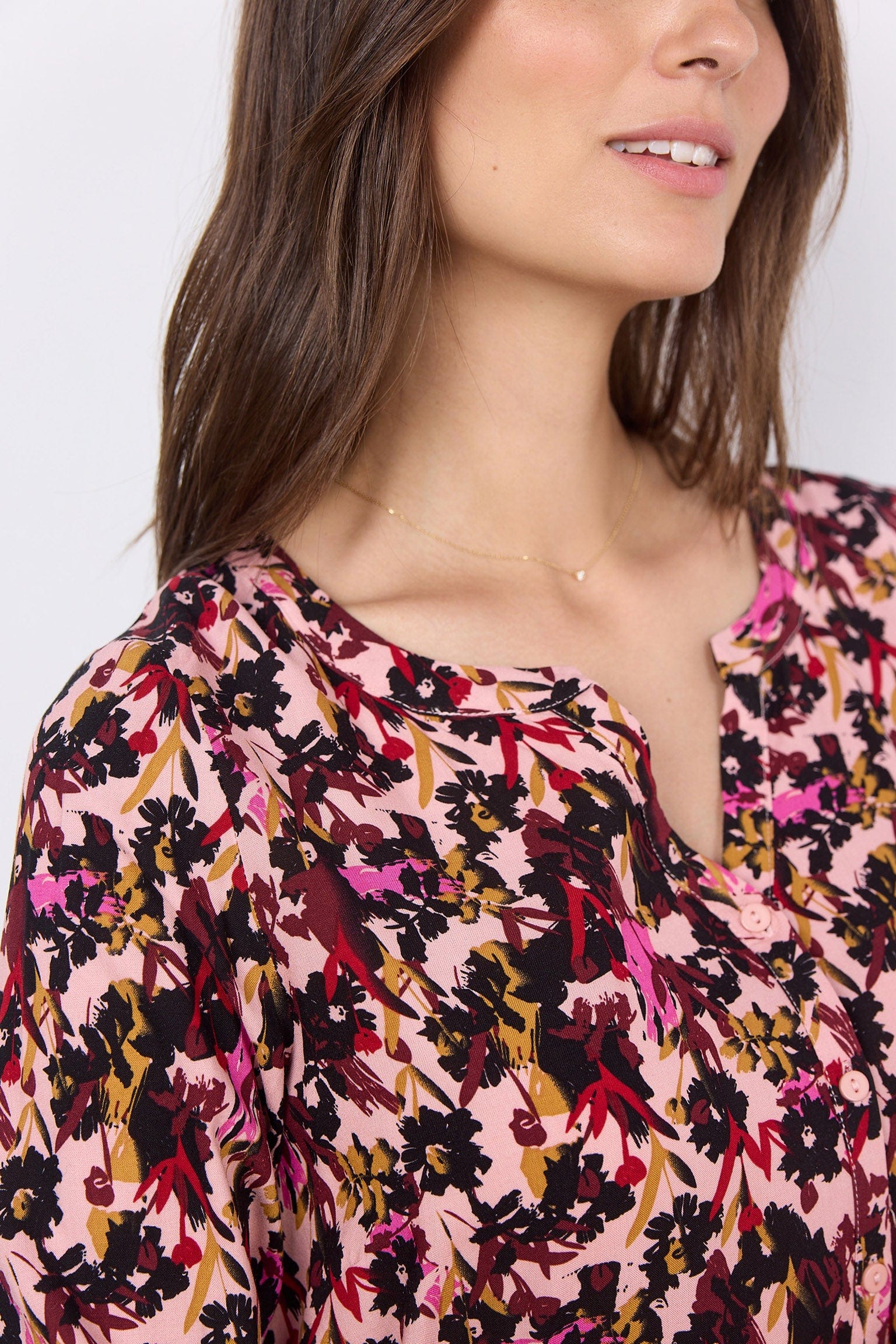 Talena Printed Blouse - Cardinal Combi - Image 6