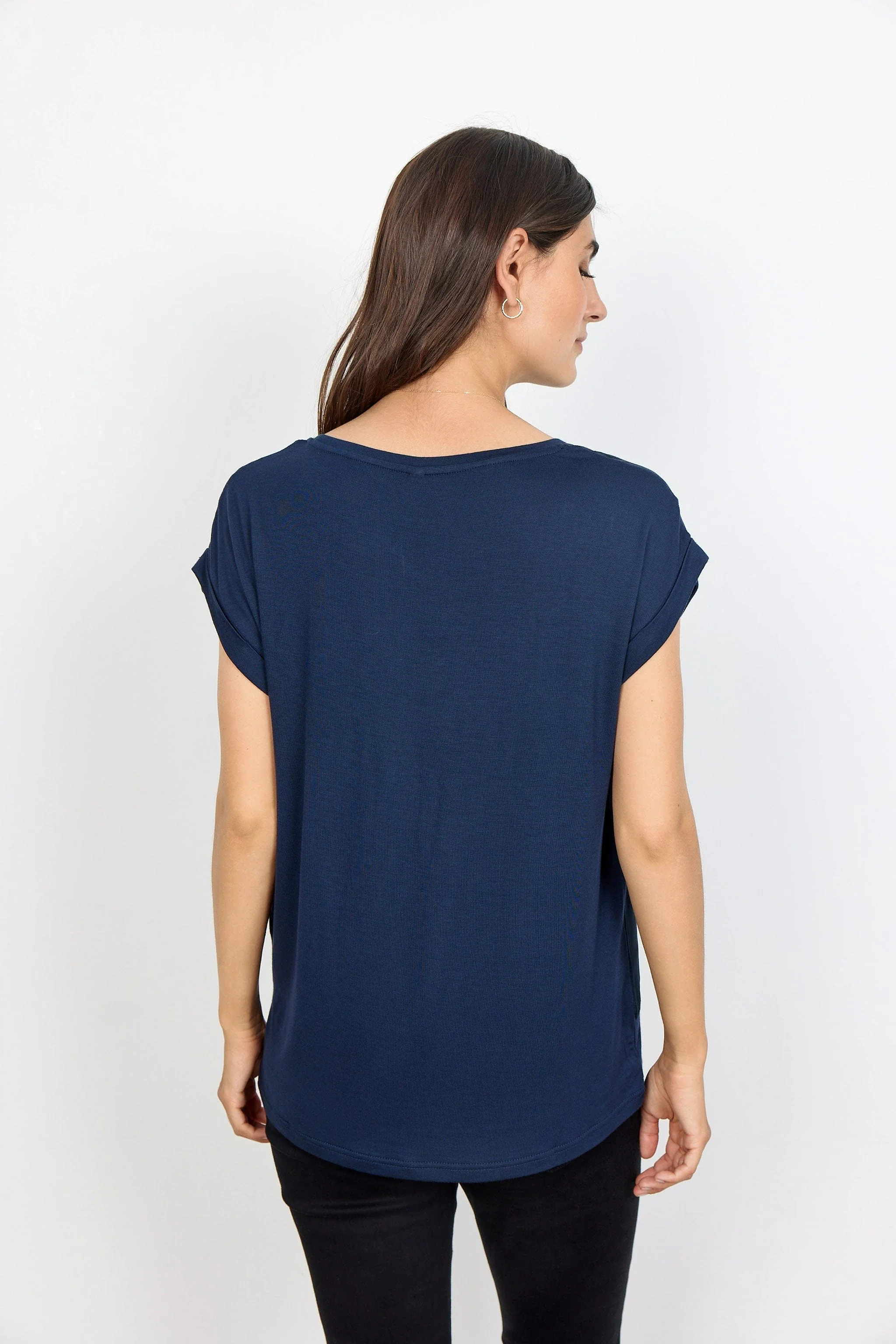 Thilde T-Shirt - Navy - Image 2
