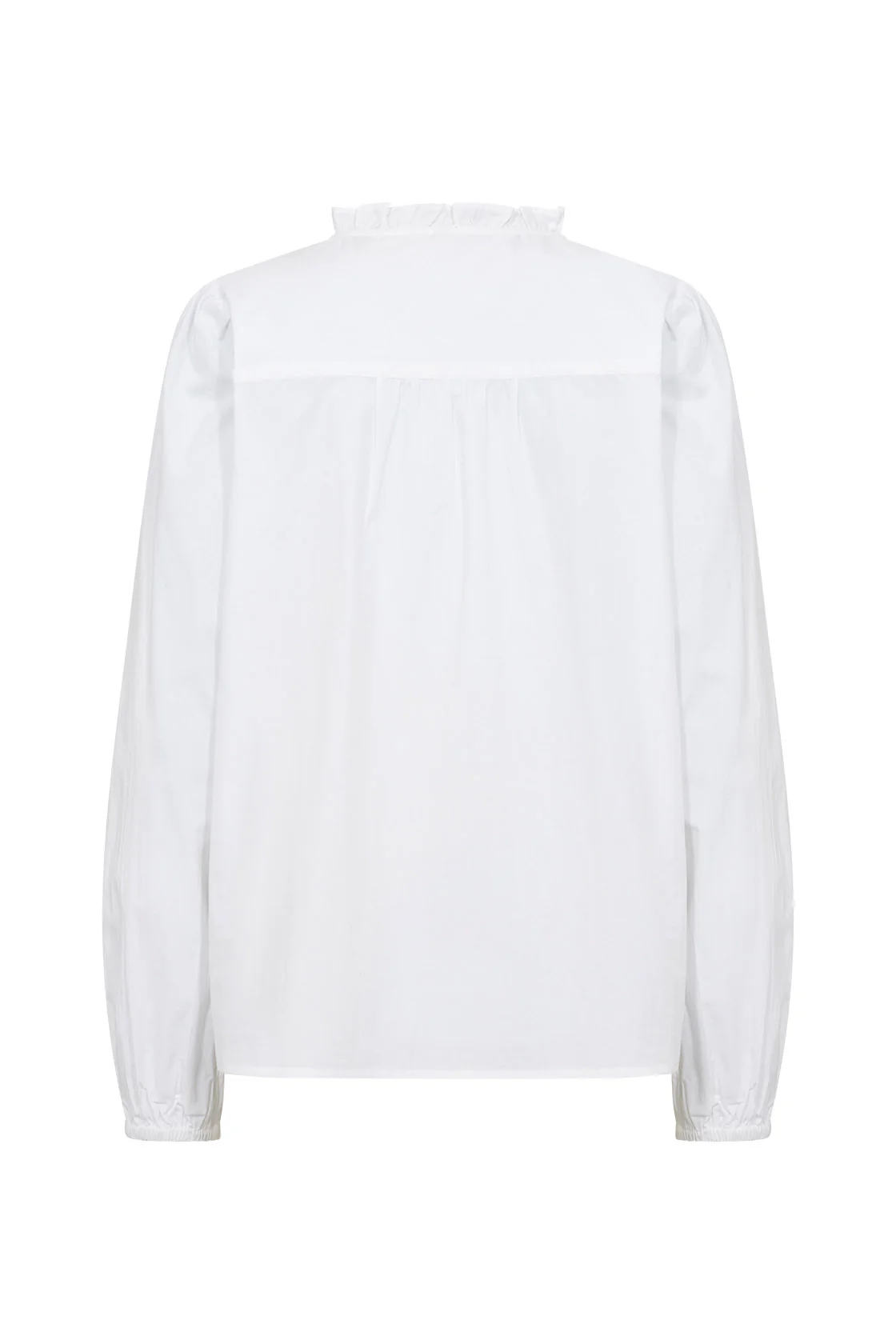 Vinca Embroidered Shirt - White/Black - Image 7