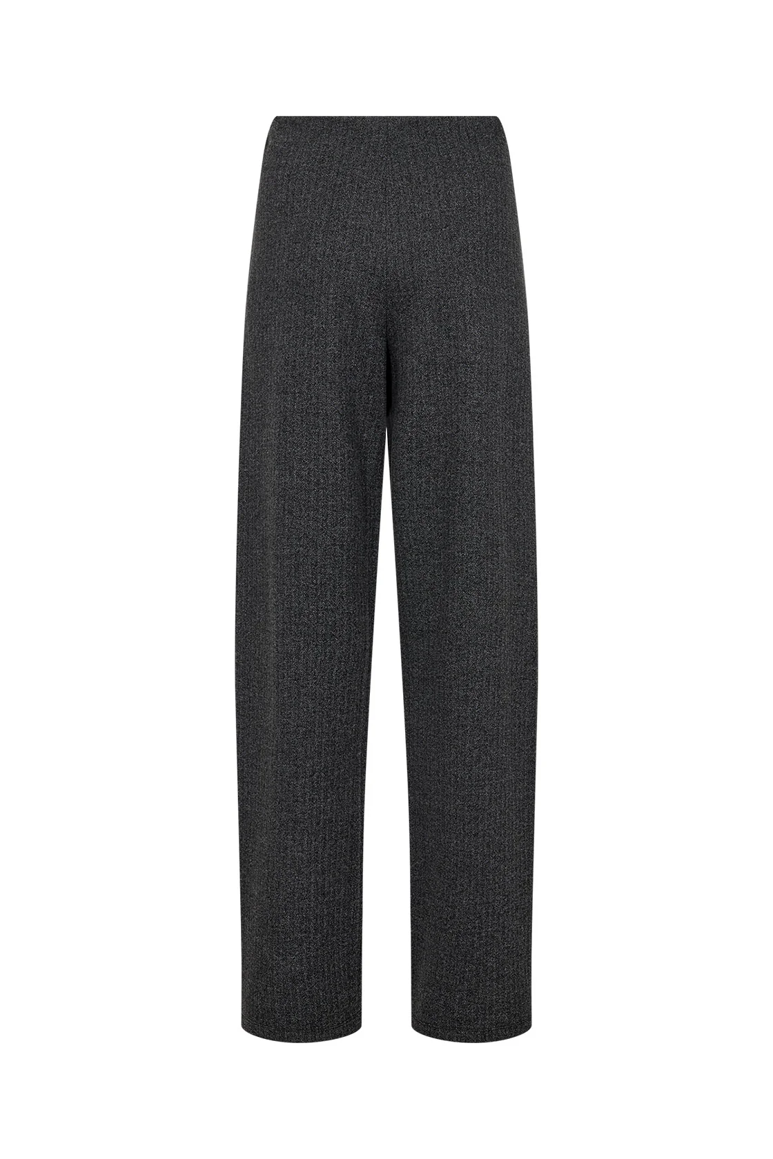 Vinja Warm Handle Straight Leg Trousers - Dark Earth Melange Comb - Image 5