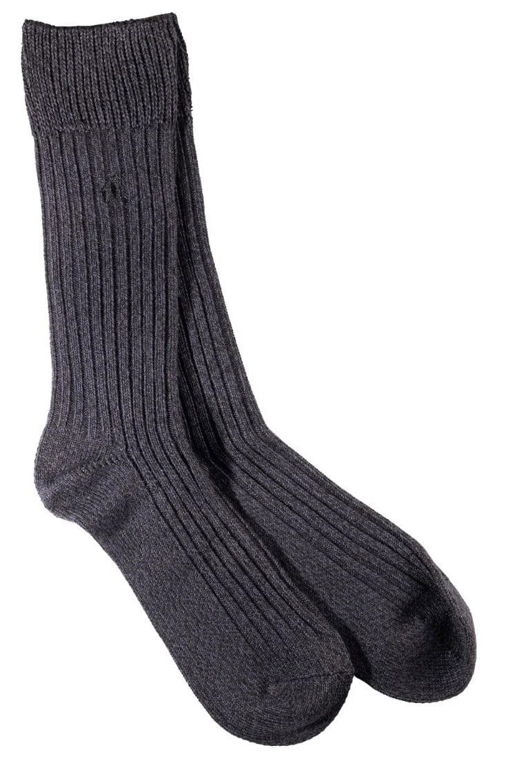 Bamboo Boot Sock - Navy
