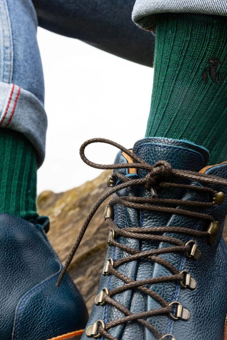 Bamboo Boot Sock - Racing Green - Image 4
