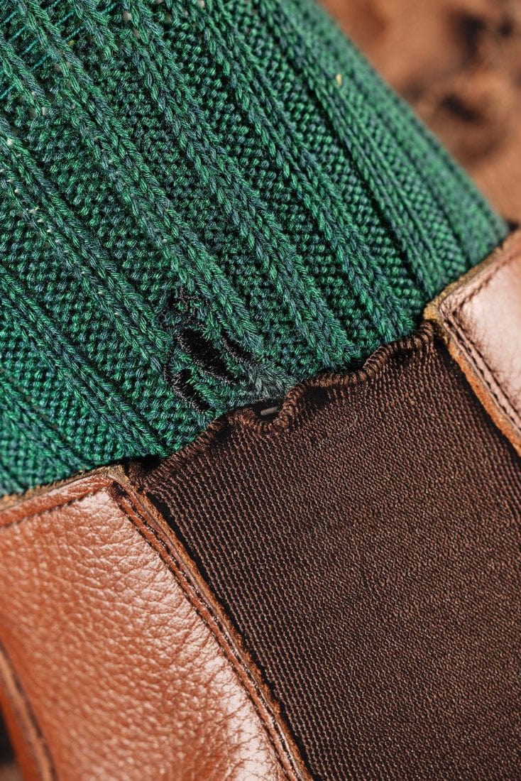 Bamboo Boot Sock - Racing Green - Image 5