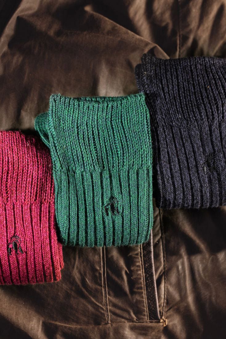 Bamboo Boot Sock - Racing Green - Image 7