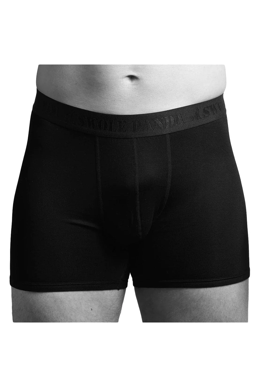 Bamboo Boxer Trunks - Black