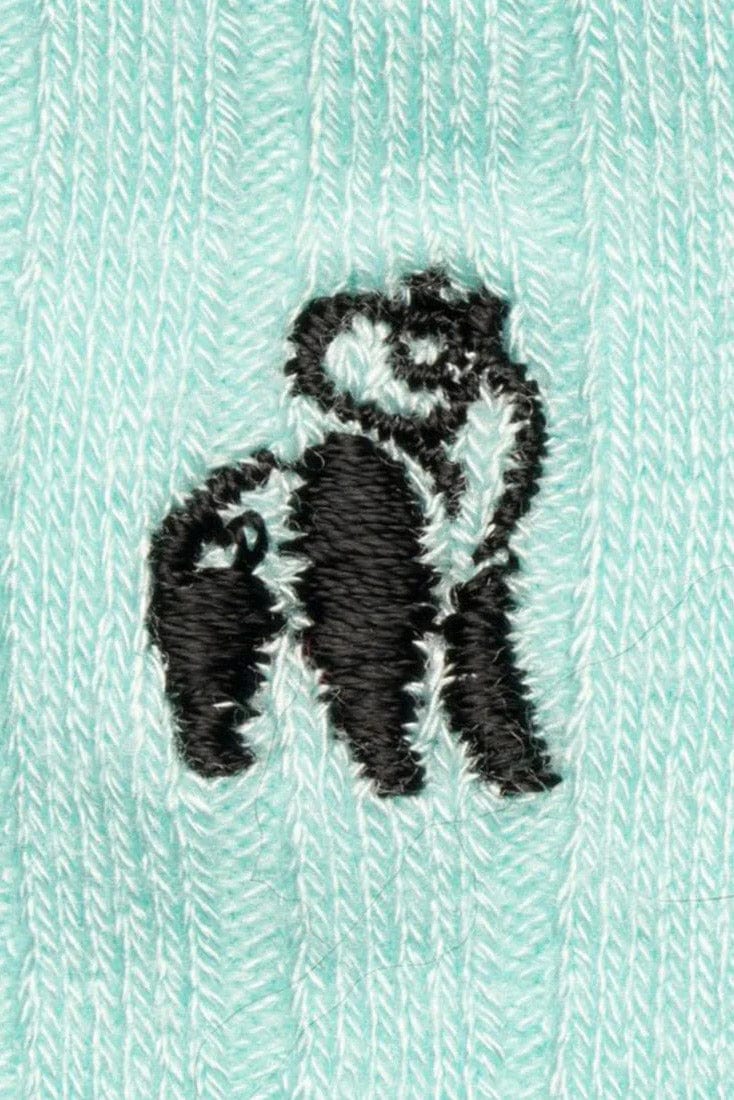 Plain Bamboo Socks - Mint - Image 3