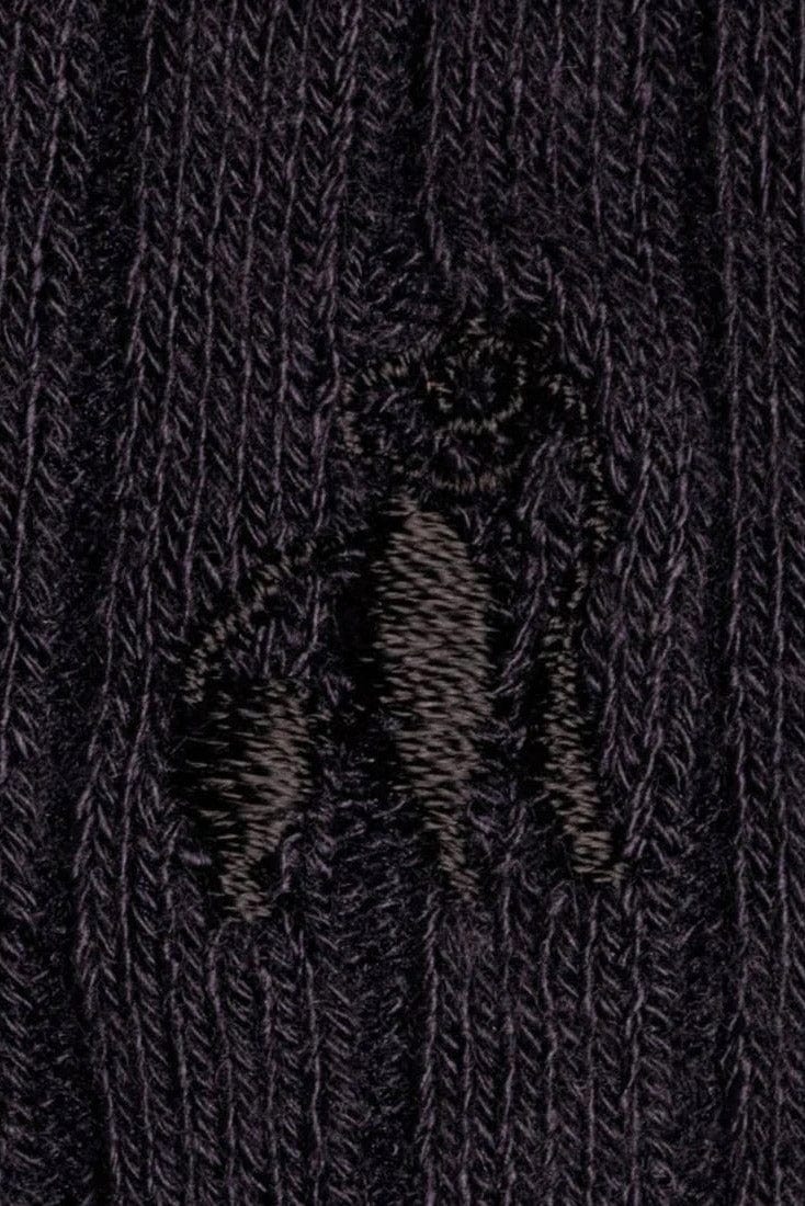 Plain Bamboo Socks - Navy - Image 3