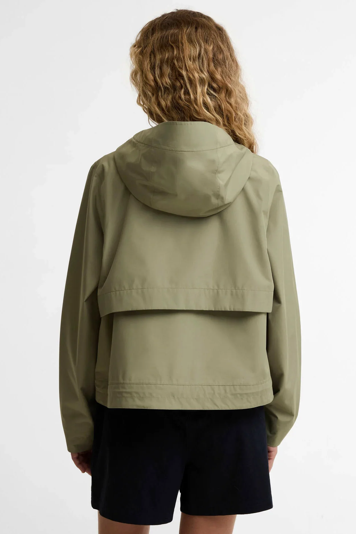 Thorpe Waterproof Jacket - Bleached Olive/Fondant - Image 3