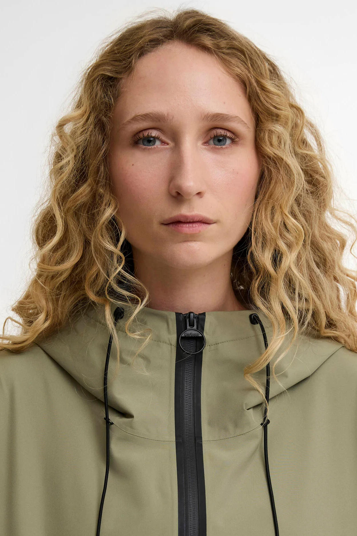 Thorpe Waterproof Jacket - Bleached Olive/Fondant - Image 4