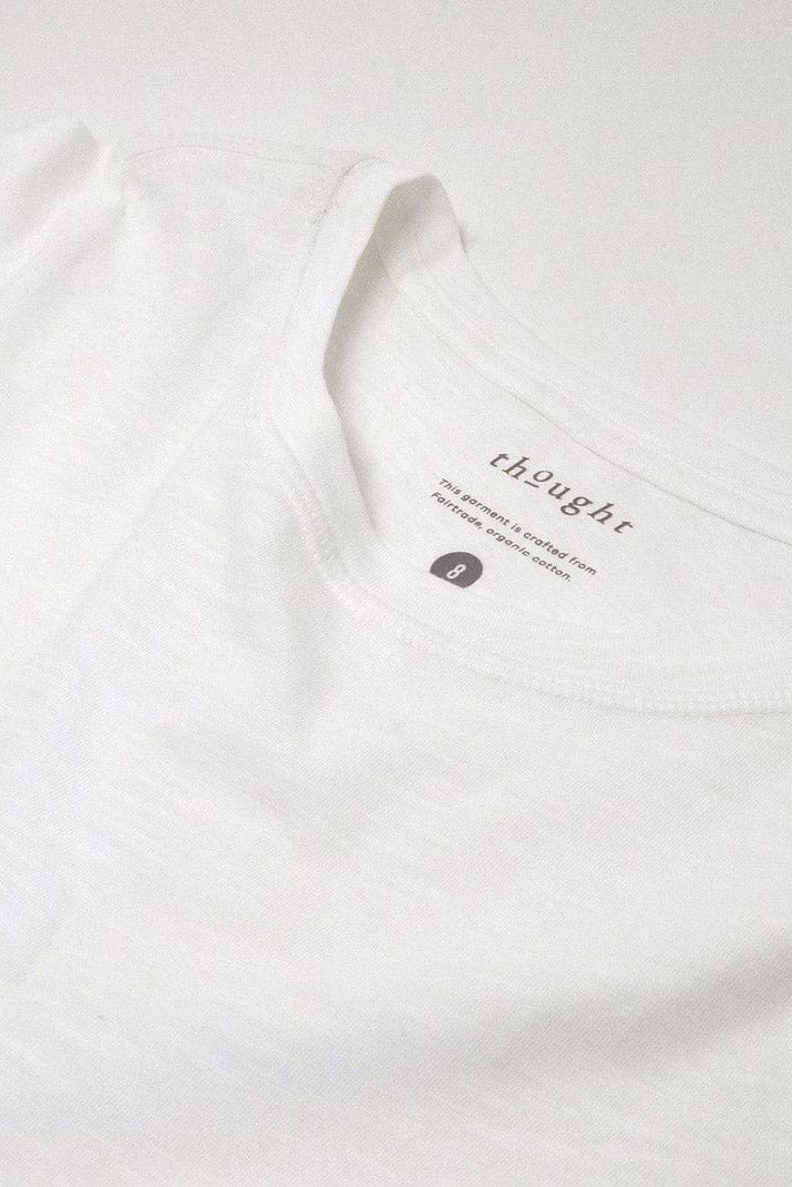 Fairtrade Organic Cotton T-Shirt - White - Image 5