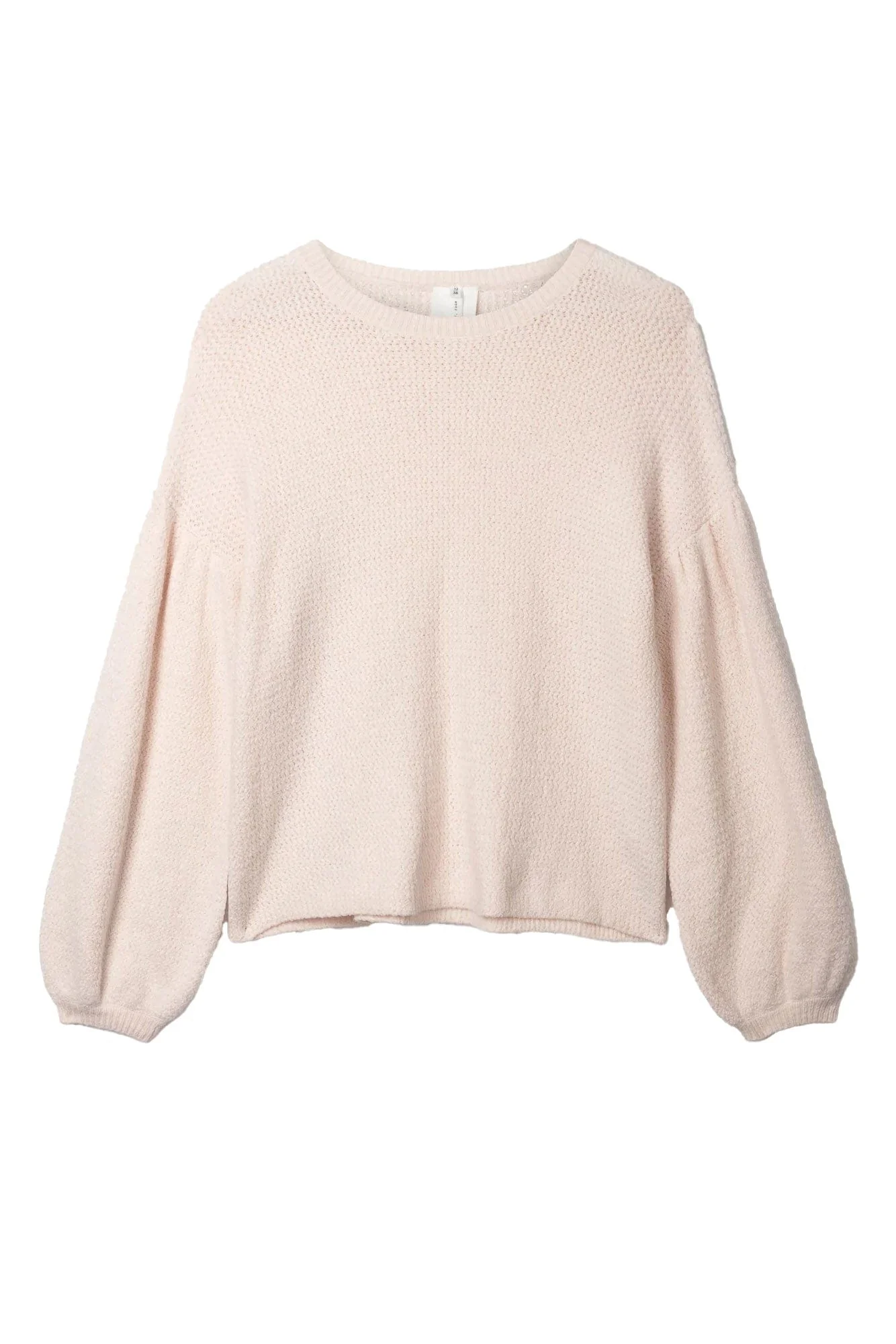 Ilianna Organic Cotton Knit Jumper - Stone White