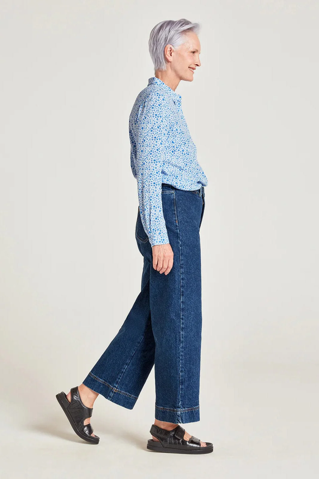 Marian Lenzing EcoVero Blouse - Ice Blue - Image 4