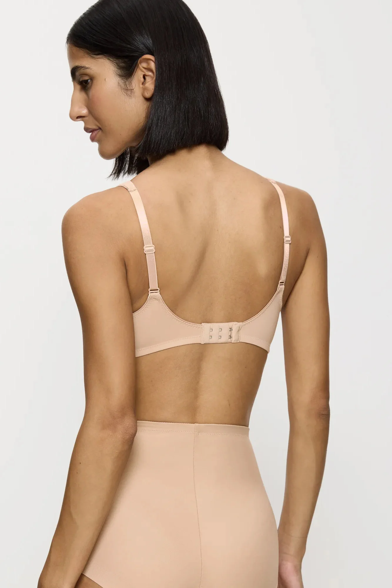 Modern Soft + Cotton Non-Wired Bra - Natural Beige - Image 3