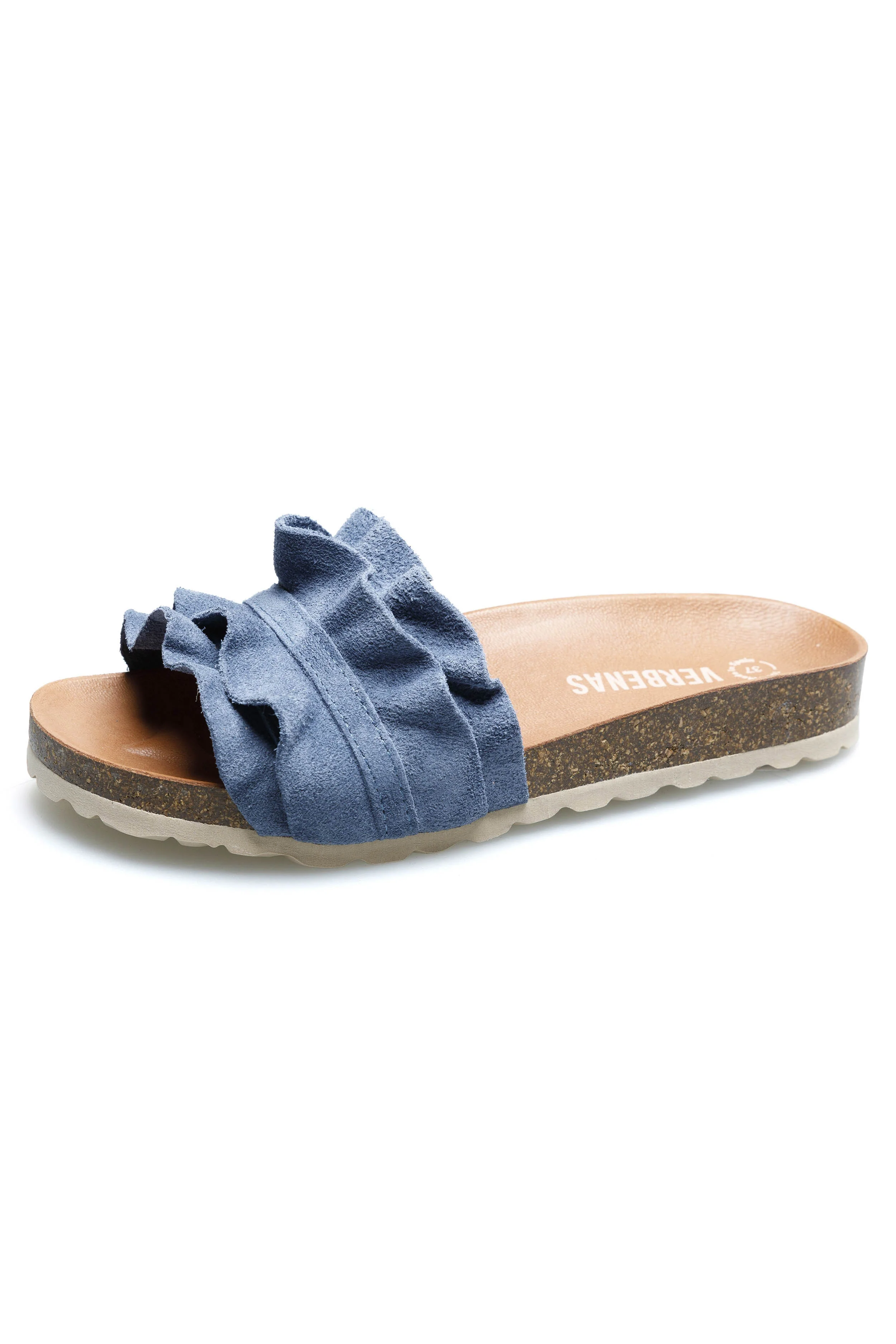 Rocio Suede Sandals - Iris