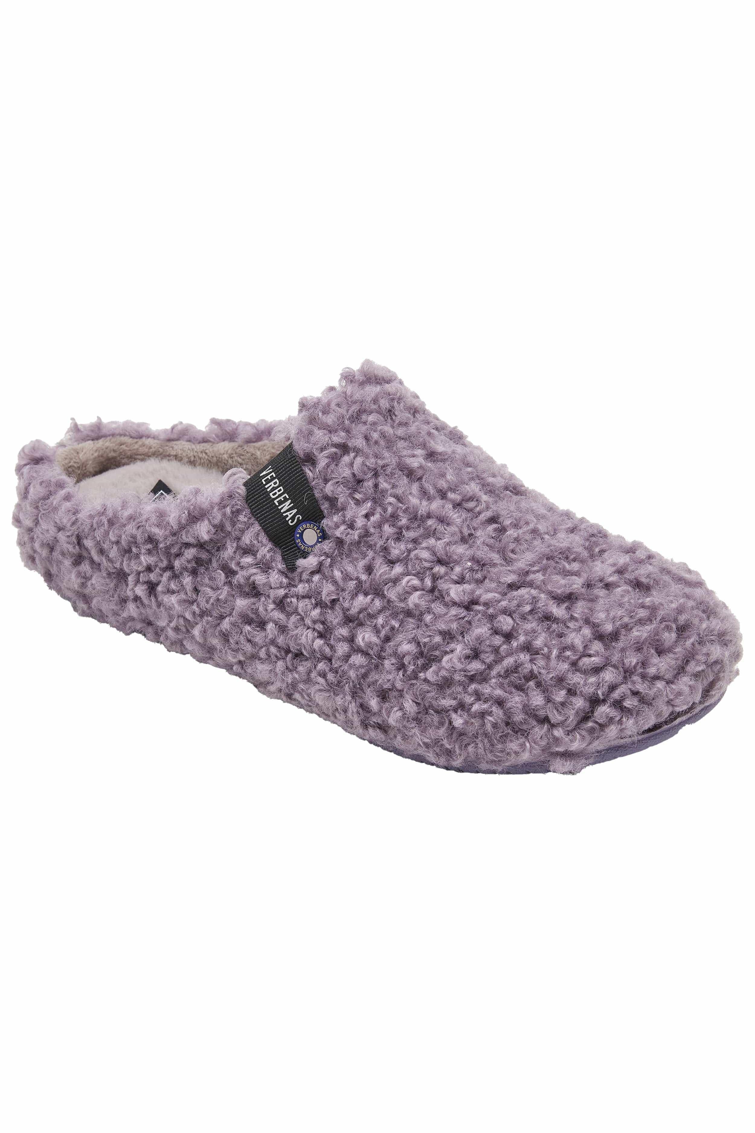 York Curly Slippers - Lila