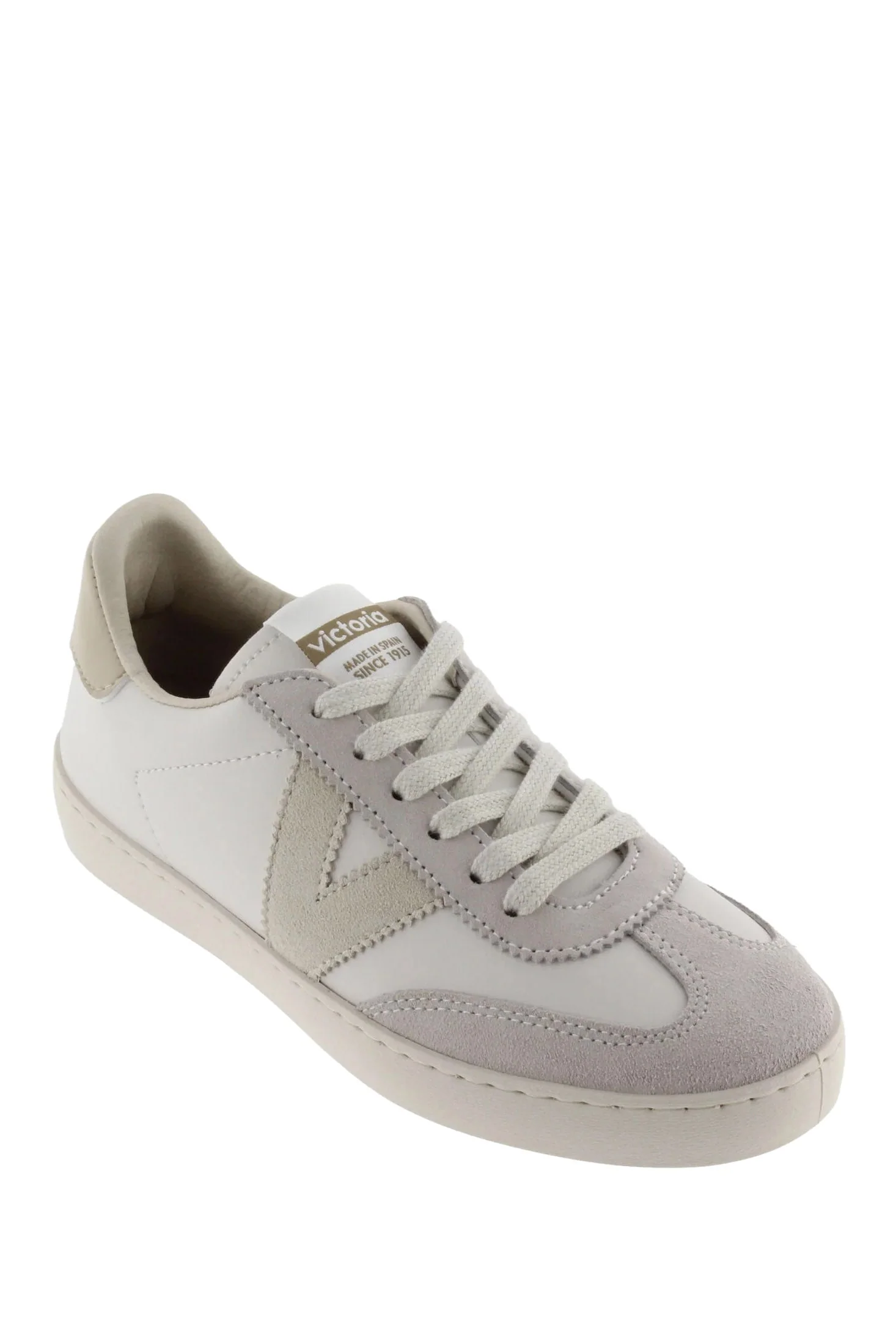 Berlin Ciclista Leather & Suede Trainers - Hielo - Image 2
