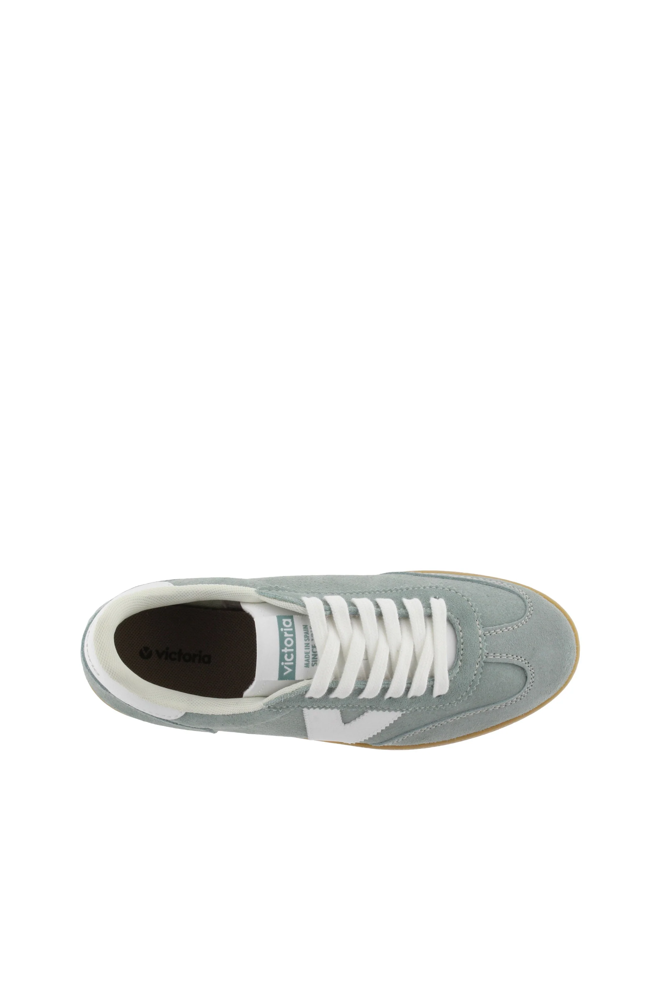 Berlin Suede Retro Trainers - Jade - Image 4