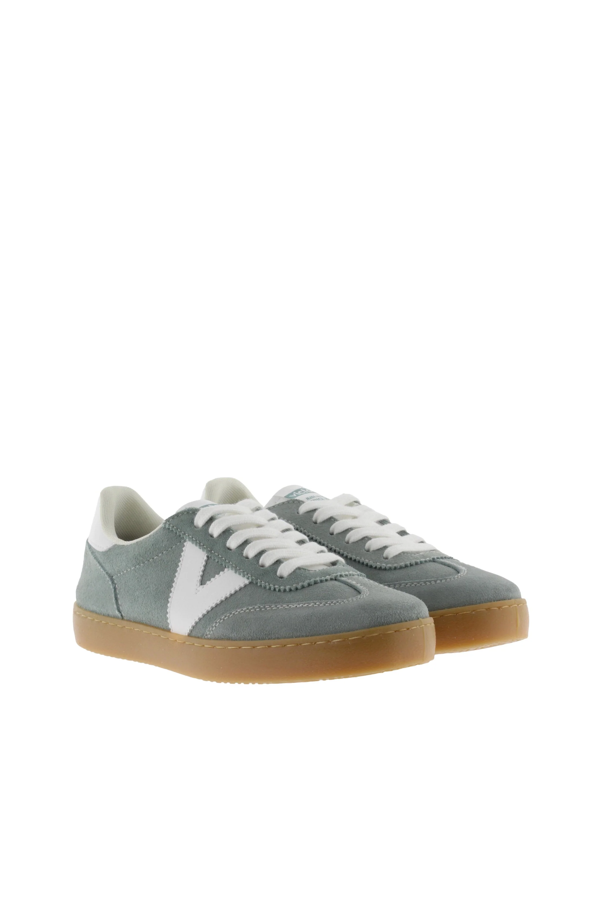 Berlin Suede Retro Trainers - Jade - Image 5
