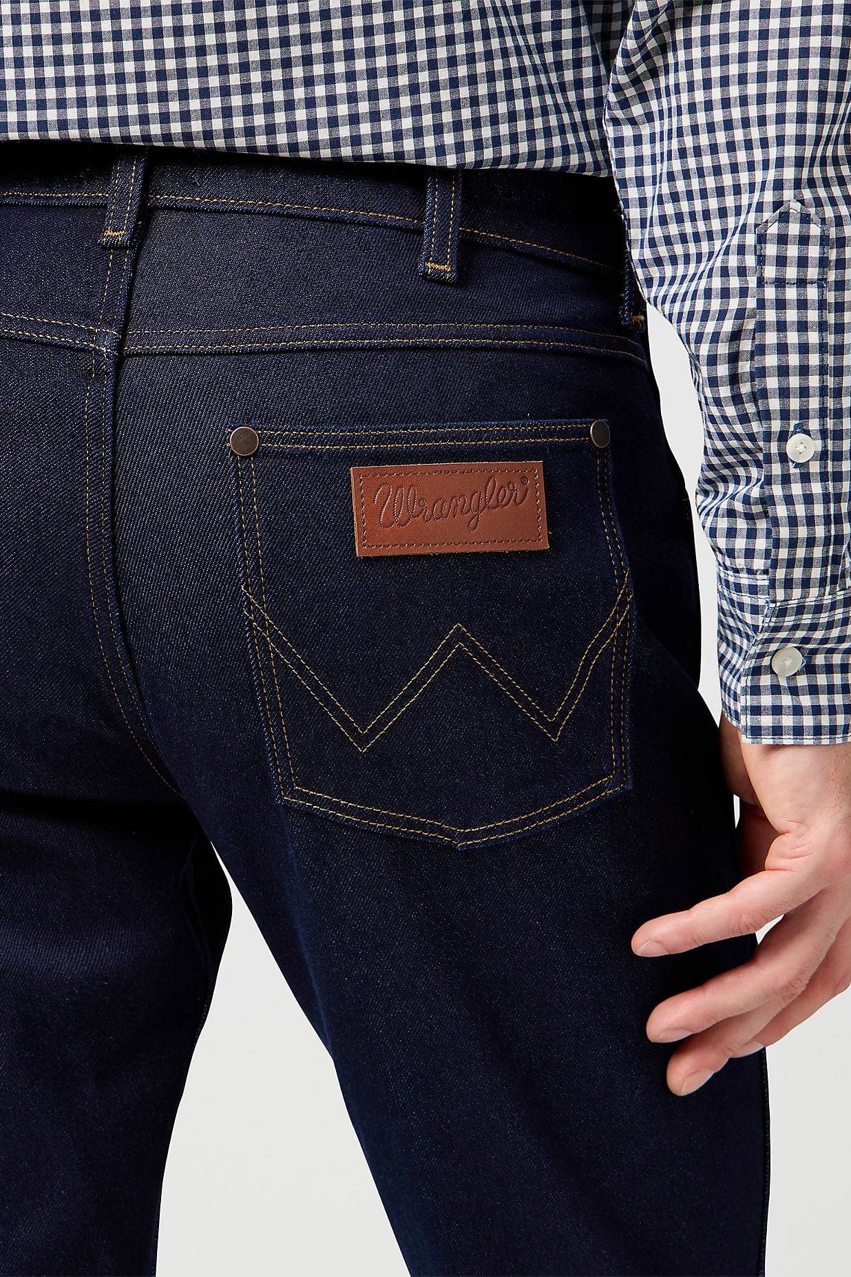 Greensboro Stretch Straight Jeans - Moonlight Rinse - Image 4