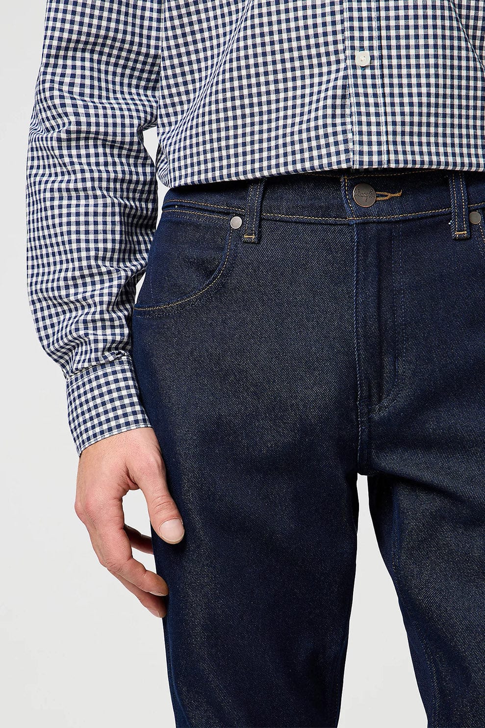 Greensboro Stretch Straight Jeans - Moonlight Rinse - Image 5