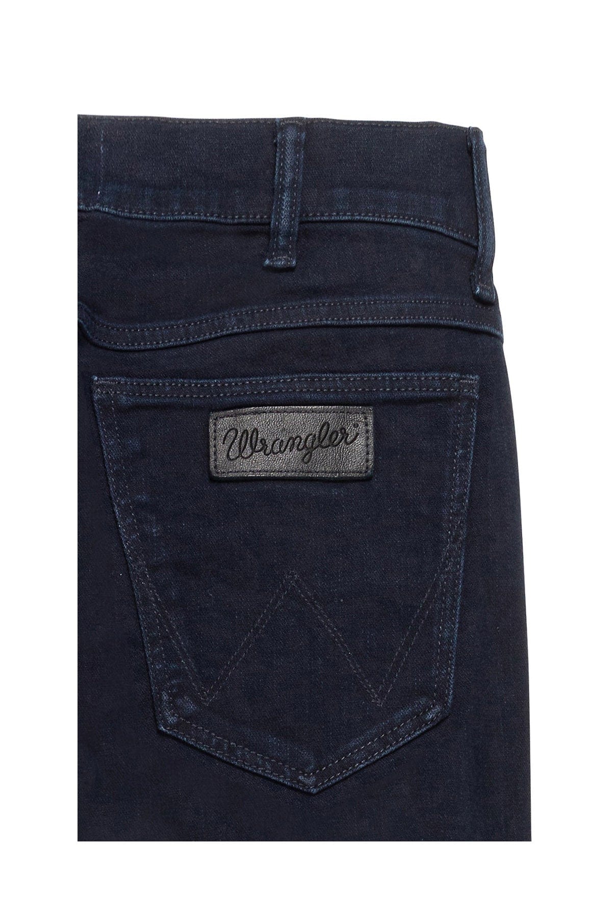 Greensboro Straight Stretch Jeans - Black Back - Image 4