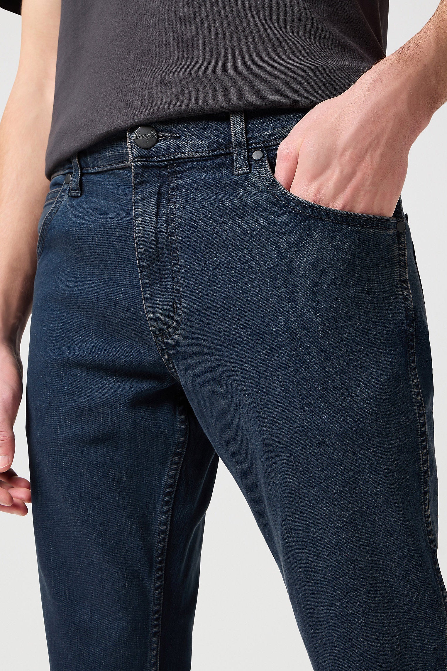 Greensboro Stretch Jeans - Iron Blue - Image 3