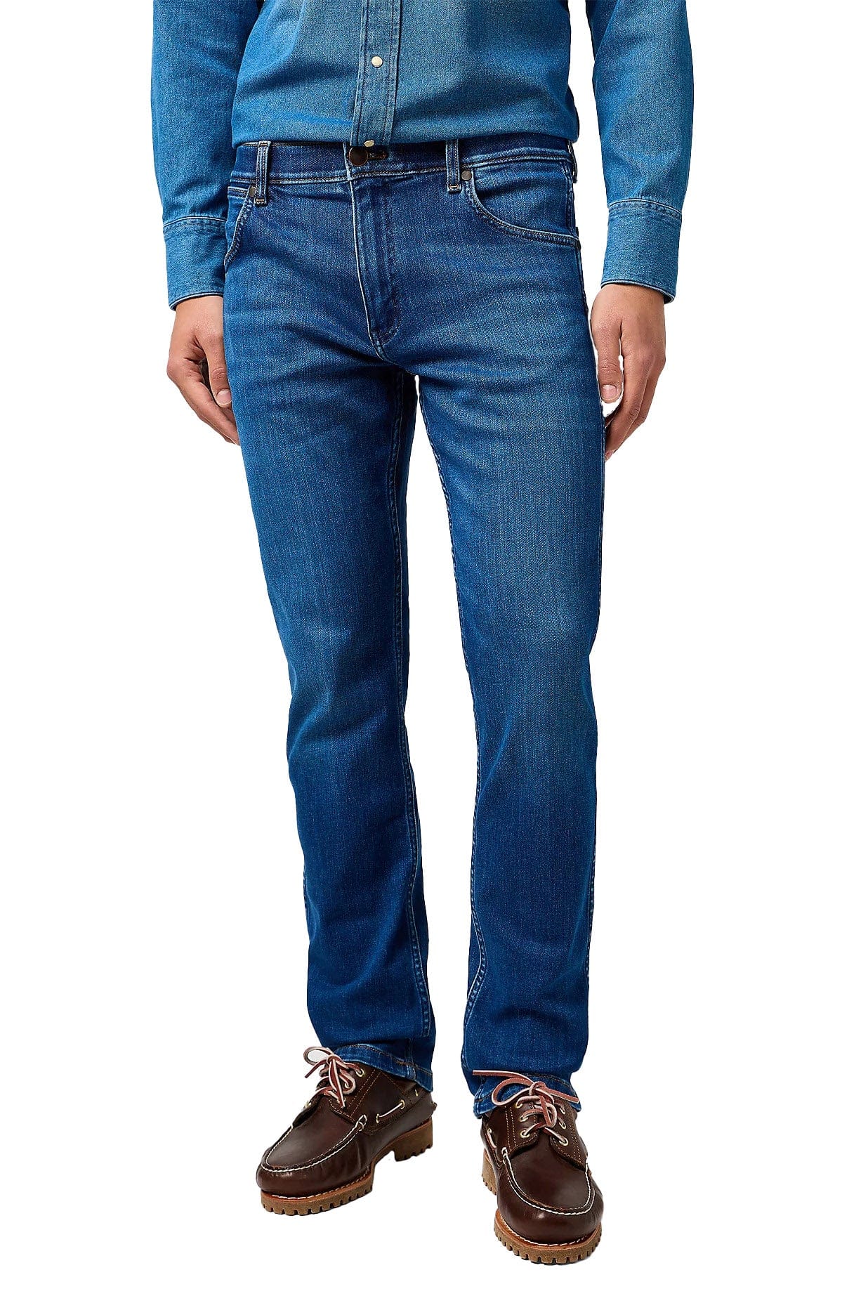 Greensboro Stretch Straight Jeans - Dandelion Summer