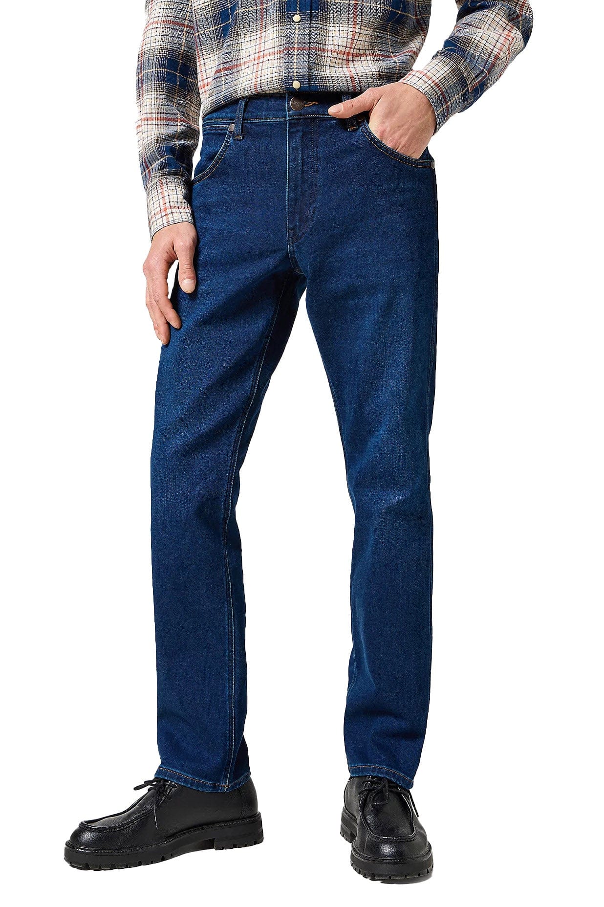 Greensboro Stretch Straight Leg Jeans - Sunset Rinse