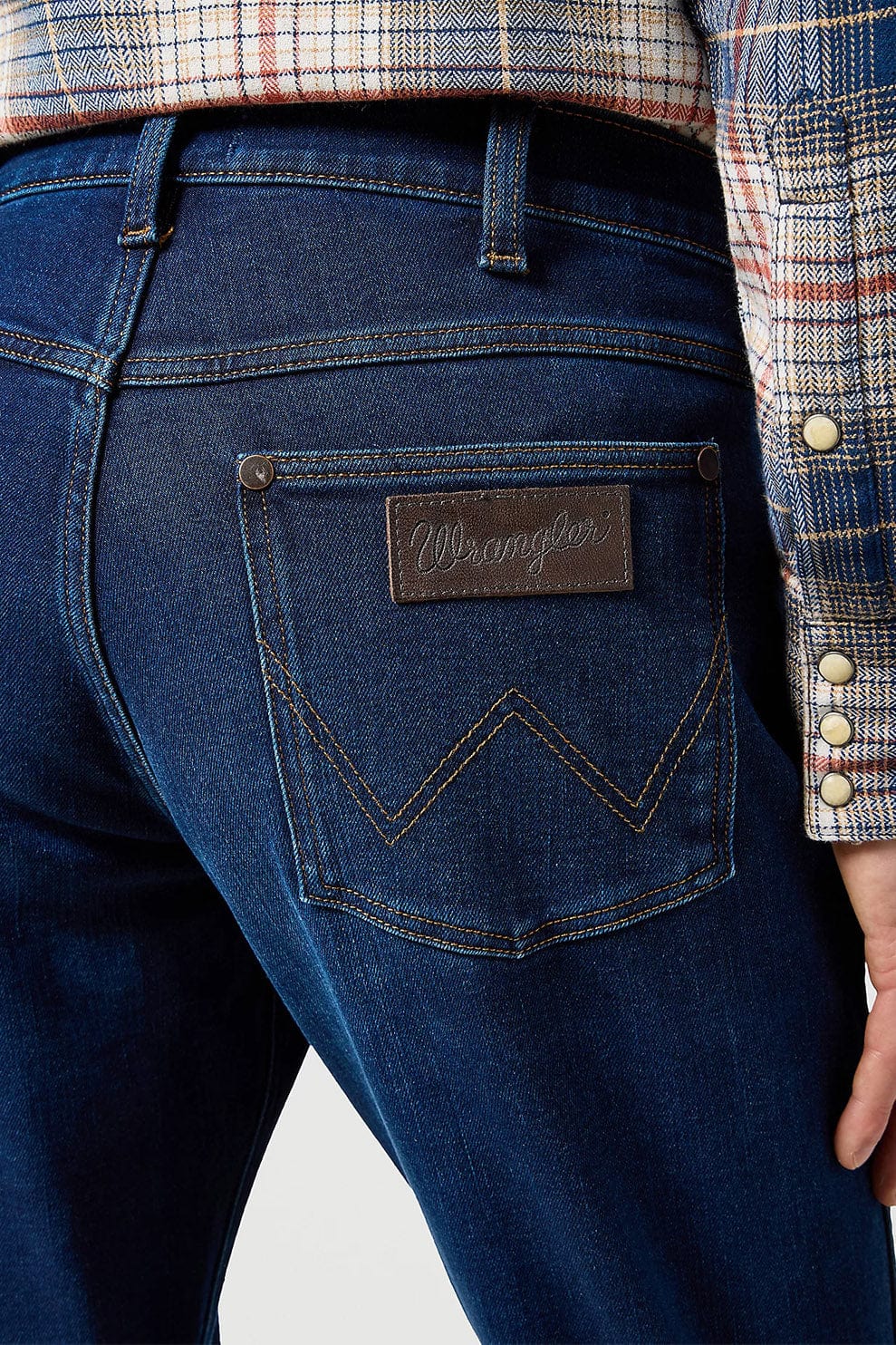 Greensboro Stretch Straight Leg Jeans - Sunset Rinse - Image 4