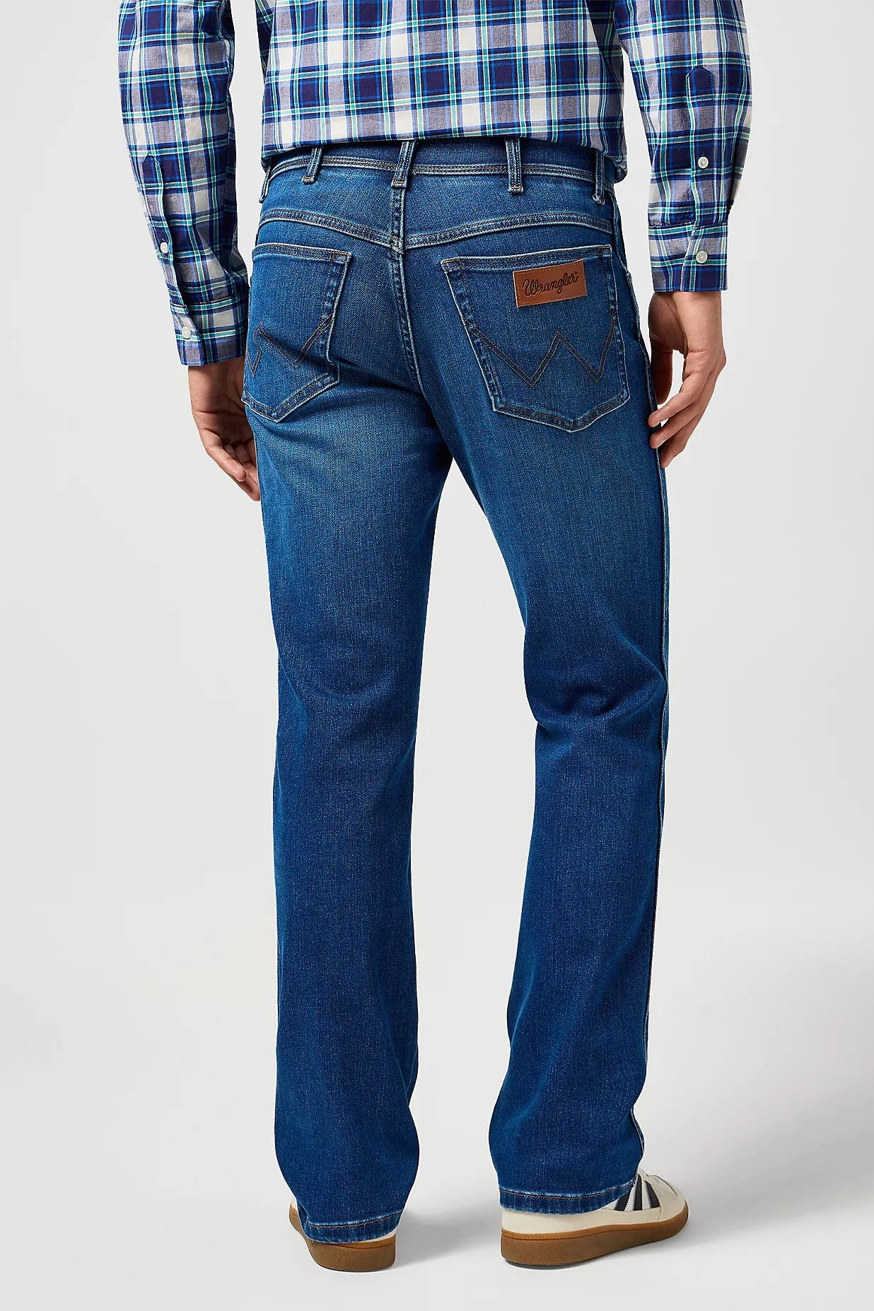 Texas Medium Stretch Straight Leg Jeans - Verdant Tone - Image 2