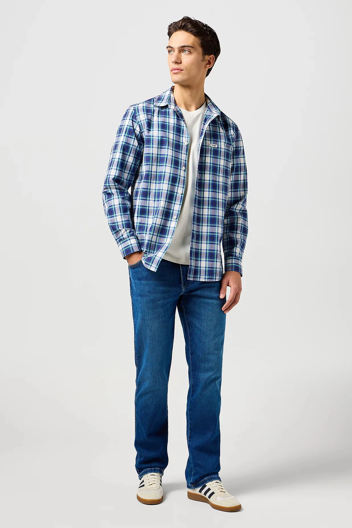 Texas Medium Stretch Straight Leg Jeans - Verdant Tone - Image 3